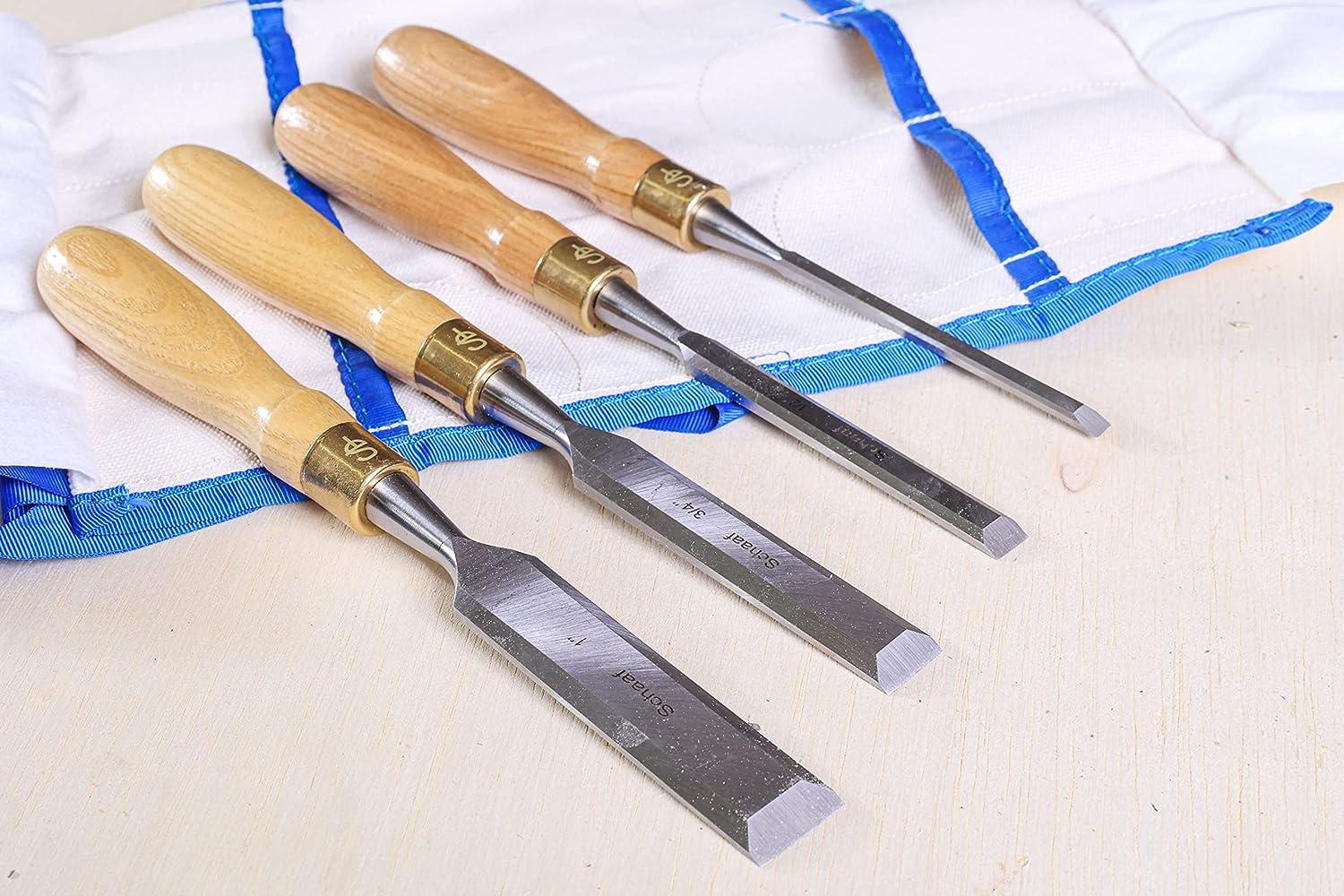 Schaaf Wood Carving Tools Set of 12 Chisels with Qatar