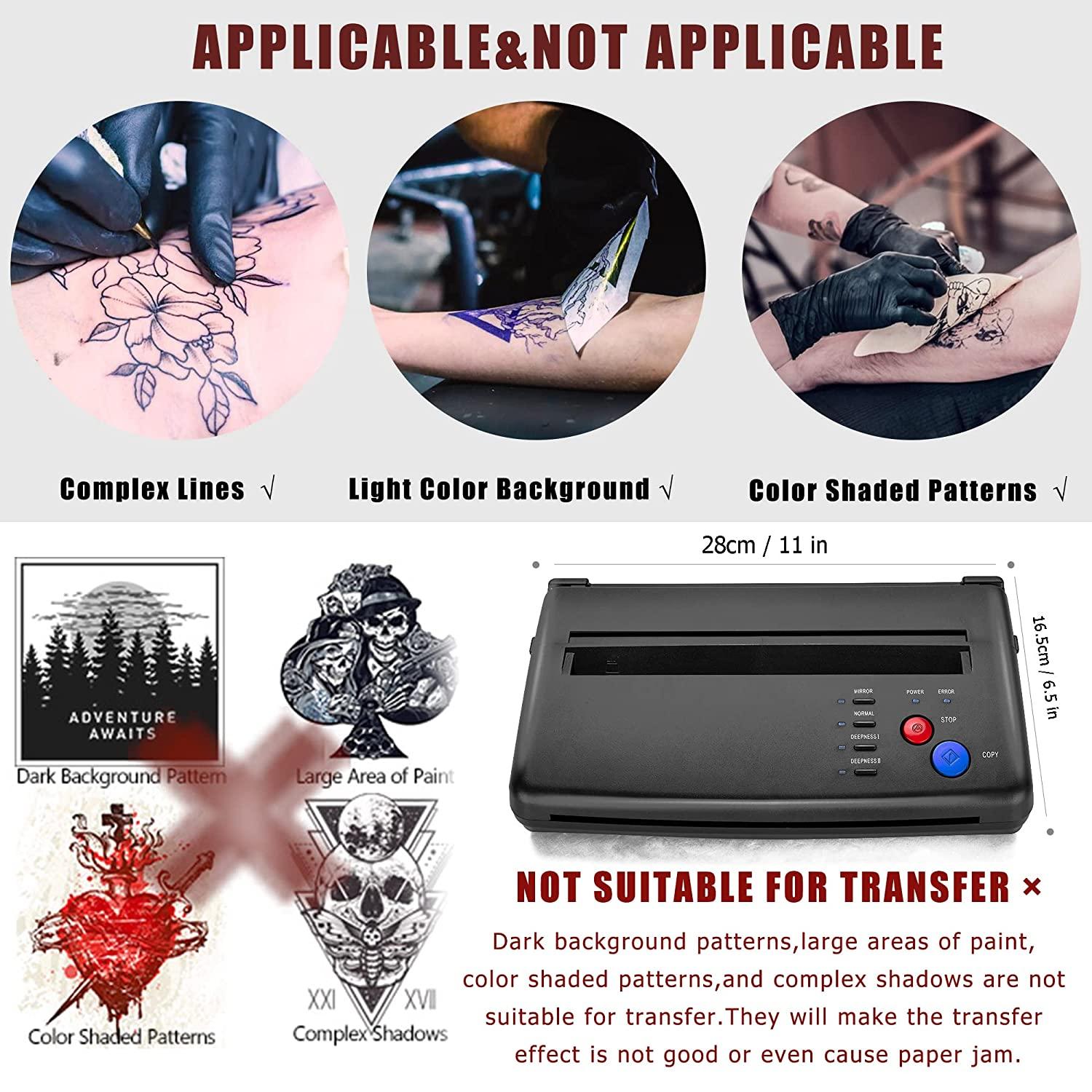 NEW Tattoo Stencil Machine Tattoo Flash Thermal Copier Machine