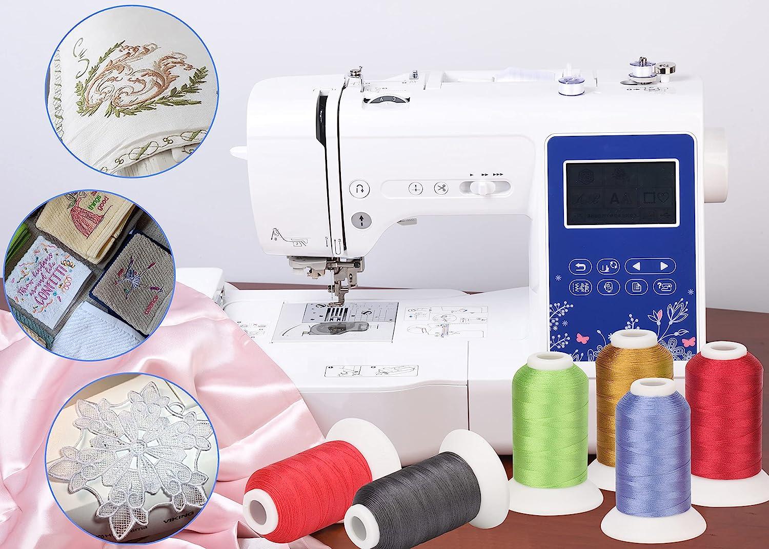 12 Prewound Bobbin Embroidery Thread Size A Class 15 SA156 top bobbins —  Simthread - High Quality Machine Embroidery Thread Supplier
