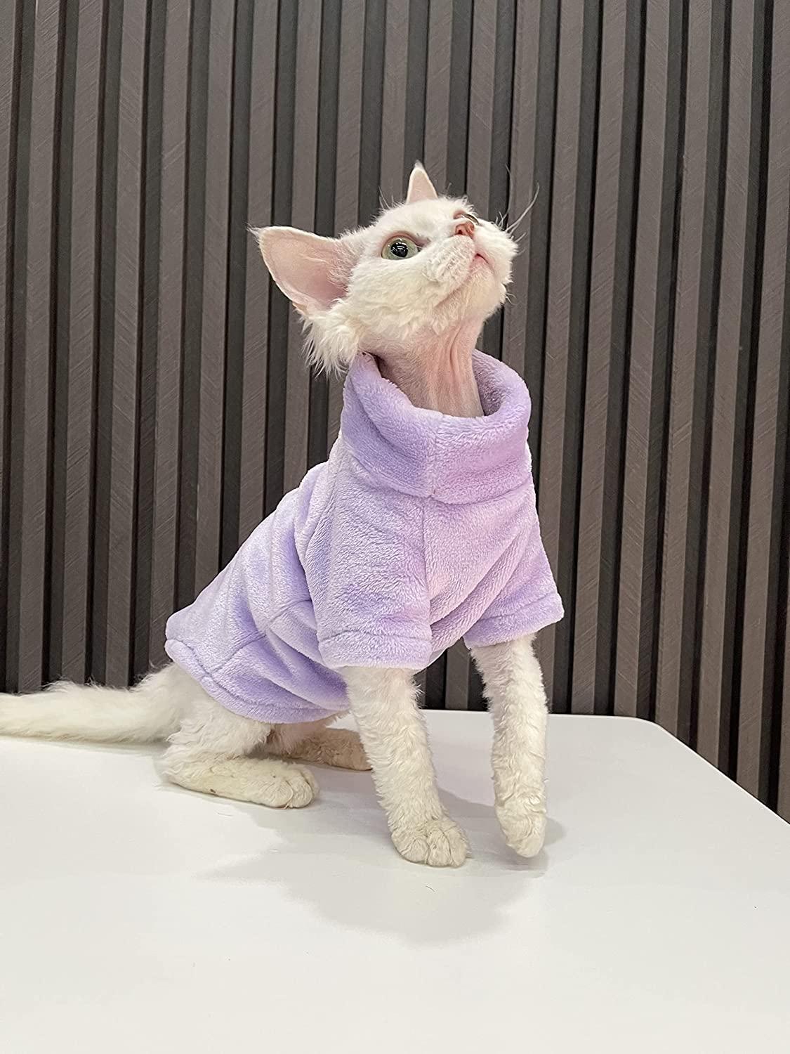 Pet Cat Lovely Cat Warm Soft Fashion Designer Vest Autumn and winter Clothes