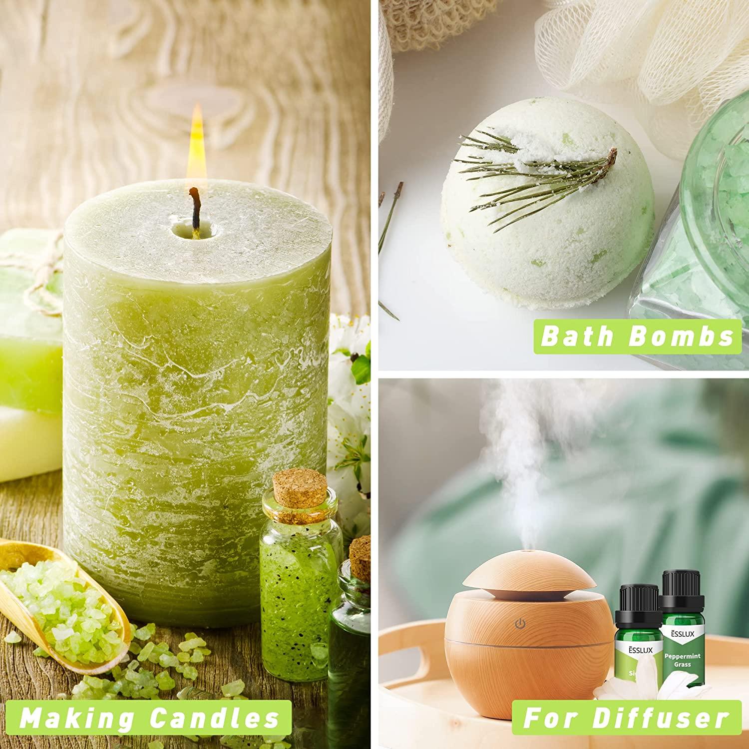 Gardenia Essential Oil, Esslux Aromatherapy Essential Oils Diffuser, Soap,andle Making, 30 ml