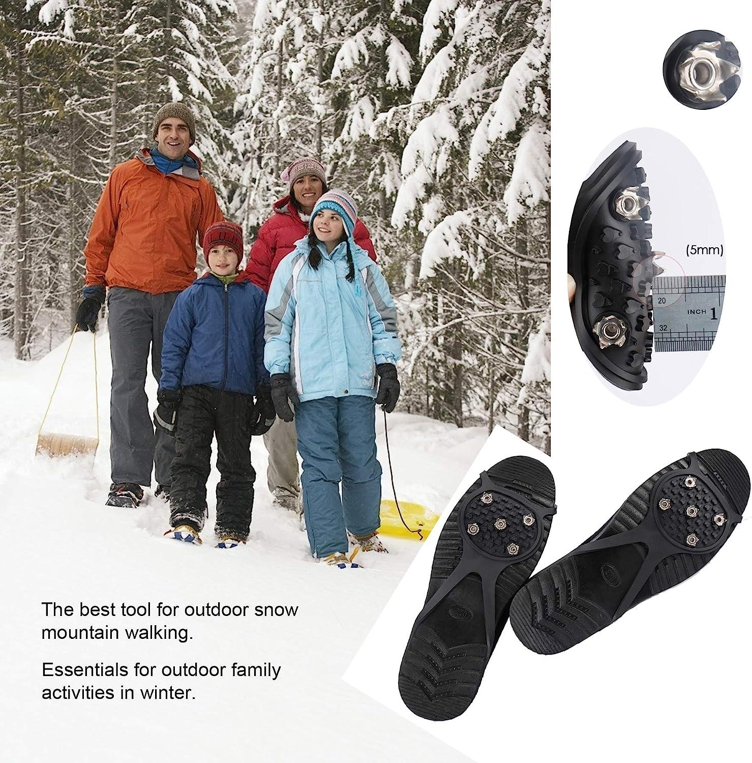 Traction Cleats Crampons Snow Ice Walking New