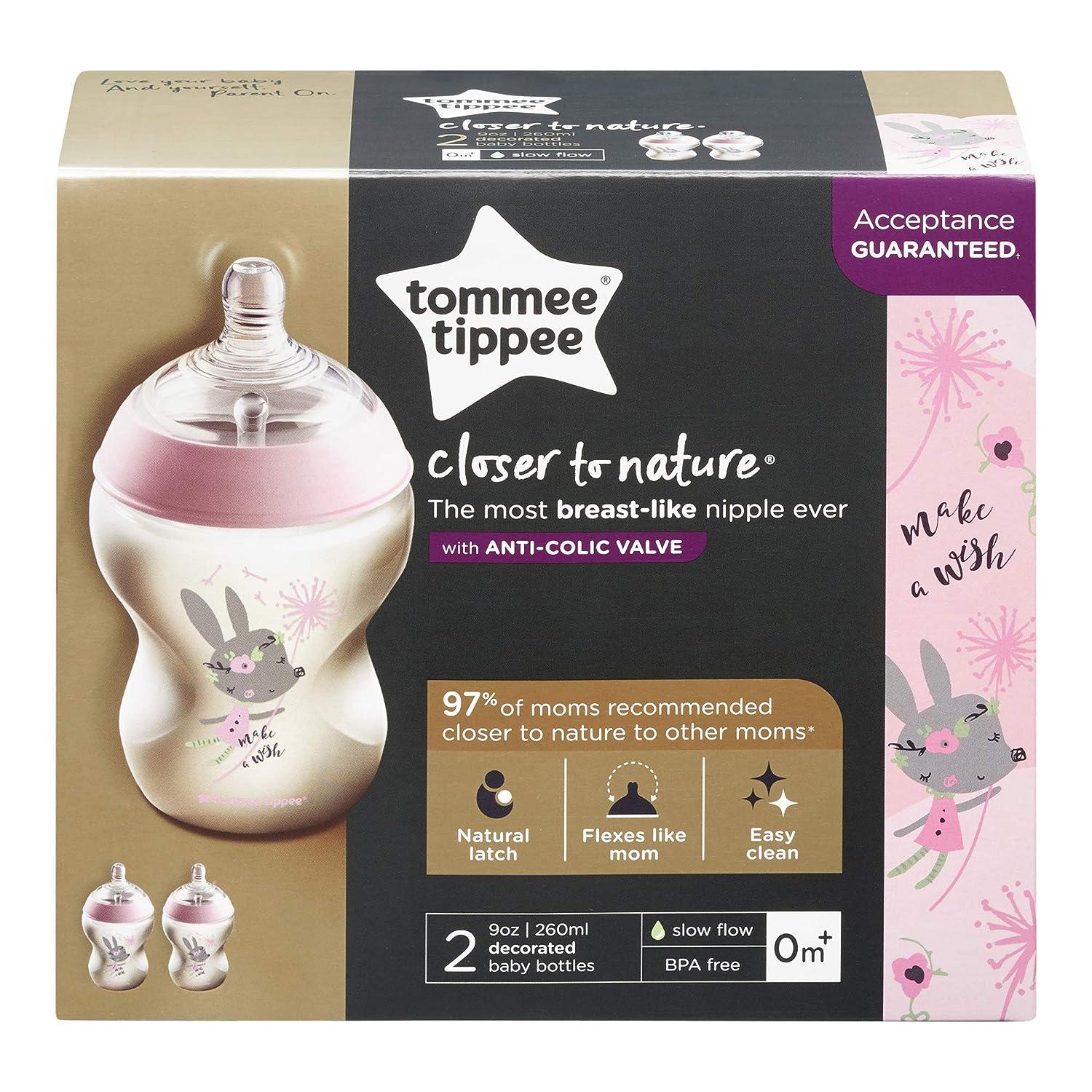 Buy Tommee Tippee Closer to Nature PPSU Baby Bottle, Slow Flow Super Soft  Breast-Like Teat with Anti-Colic Valve, BPA-Free, 150ml, Slow Flow Teat,  Pack of 1 Online at Chemist Warehouse®