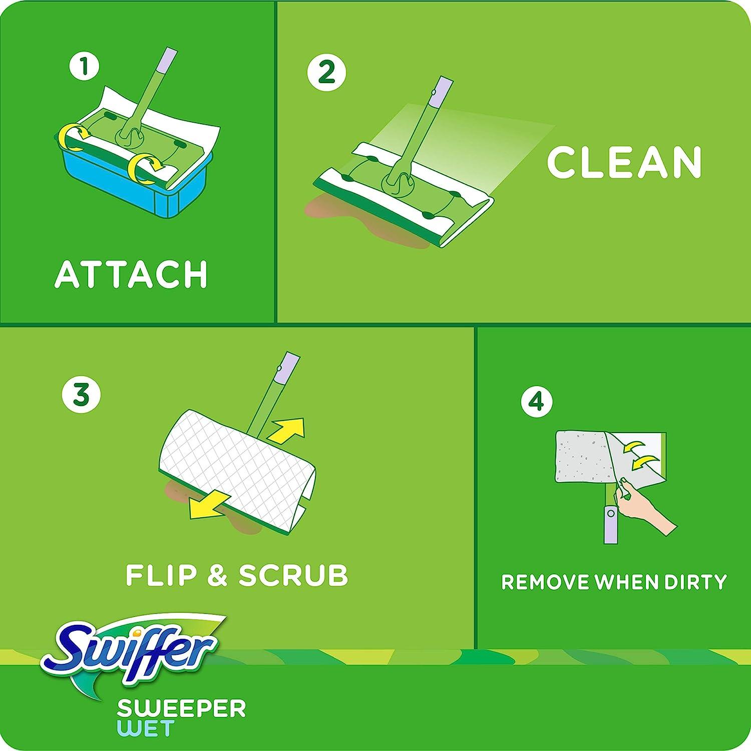  Swiffer Wet Jet Mopping Pad Refills - Original - 24 ct