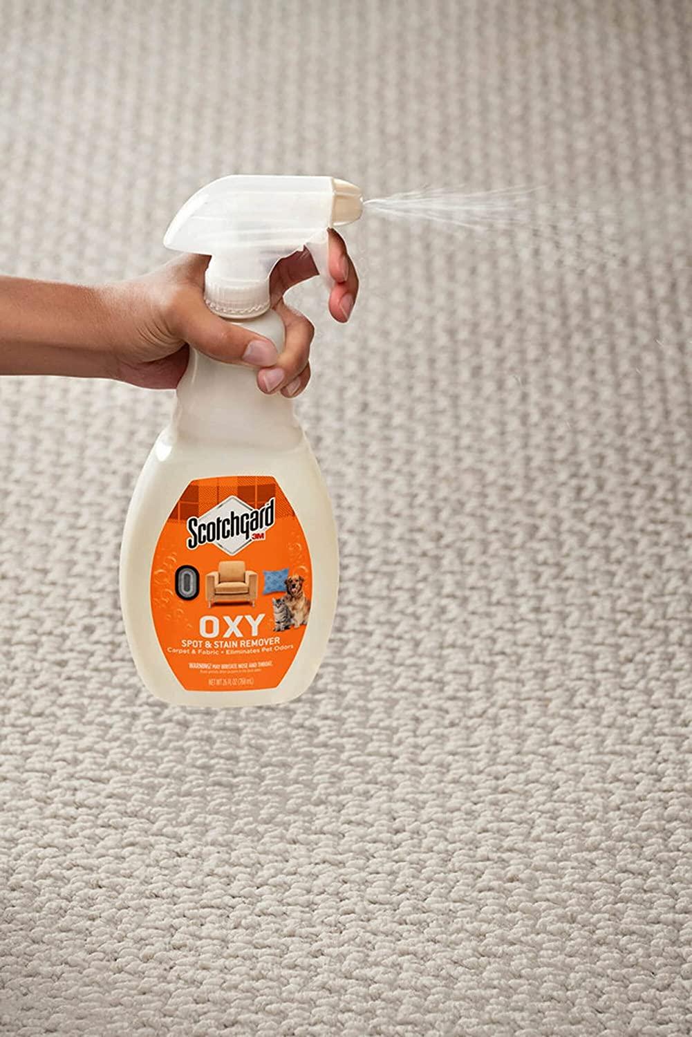 Scotchgard OXY Pet Carpet & Fabric Spot & Stain Remover, 26 Fluid Ounce
