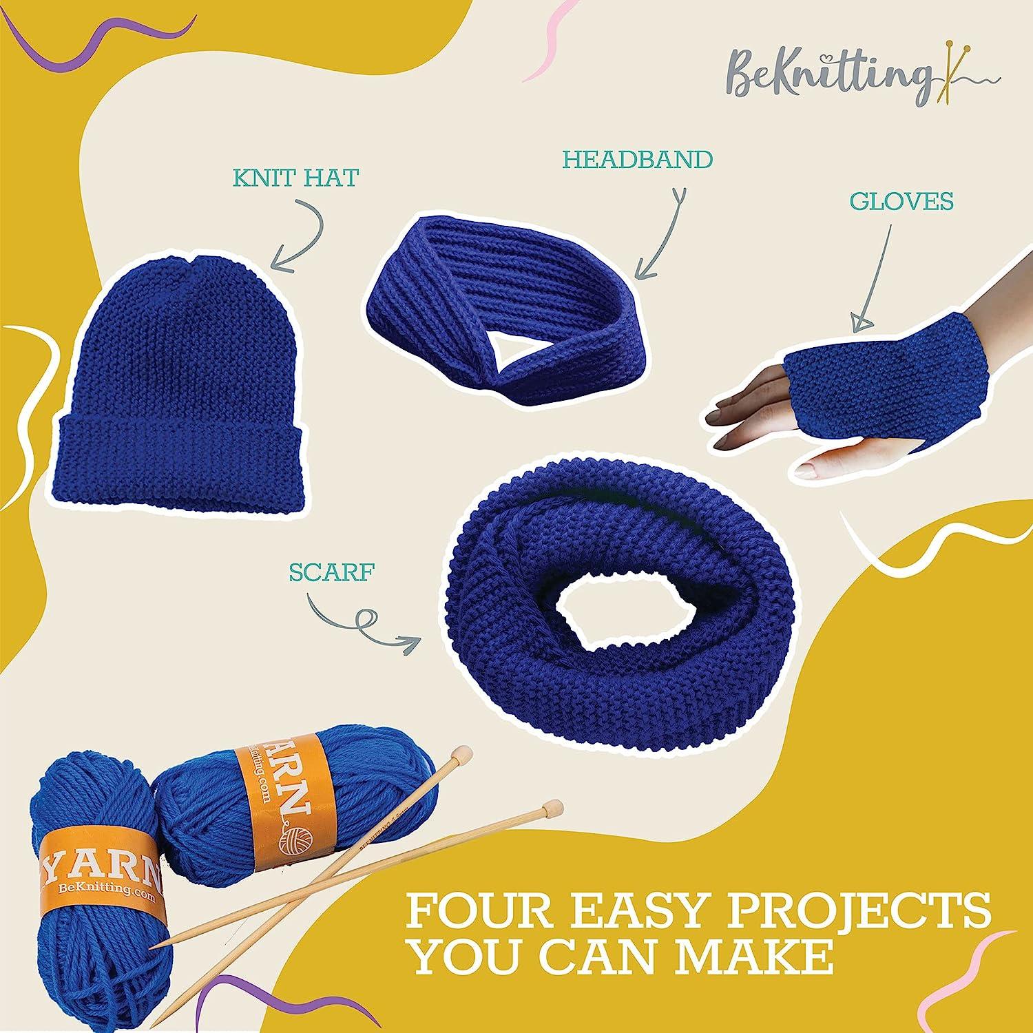 Knitting Kit for Beginners, Kids and Adults Includes All Knitting