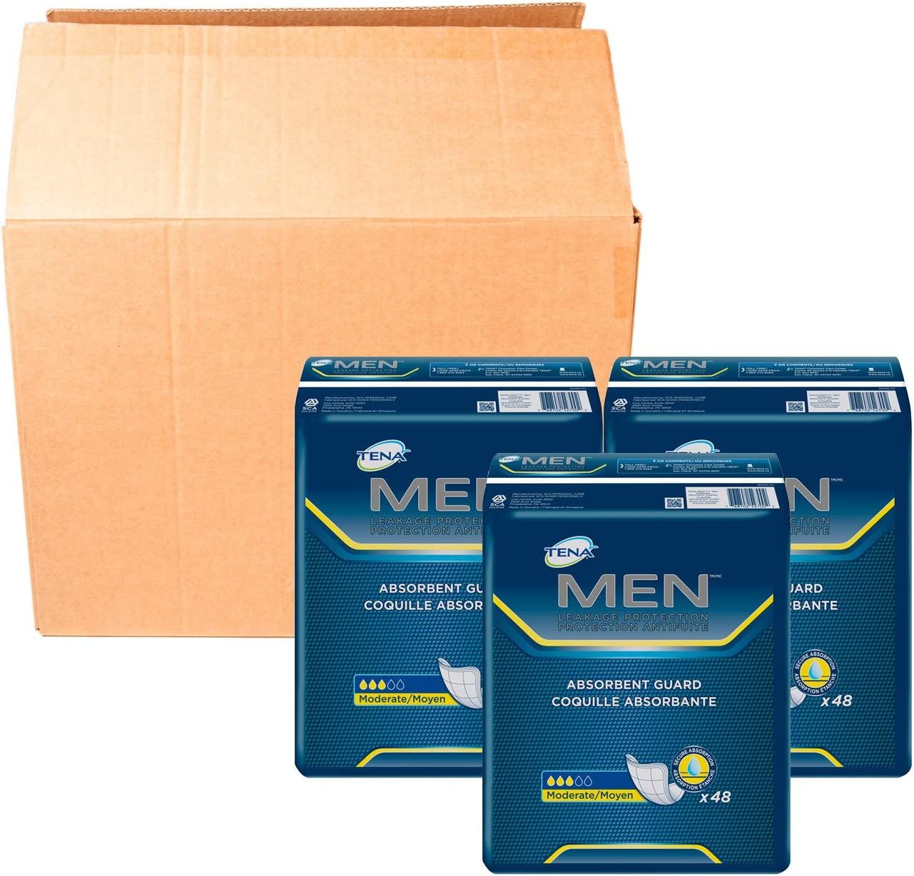 Tena Men Incontinence Guards for Men, 48 Count : : Health &  Personal Care