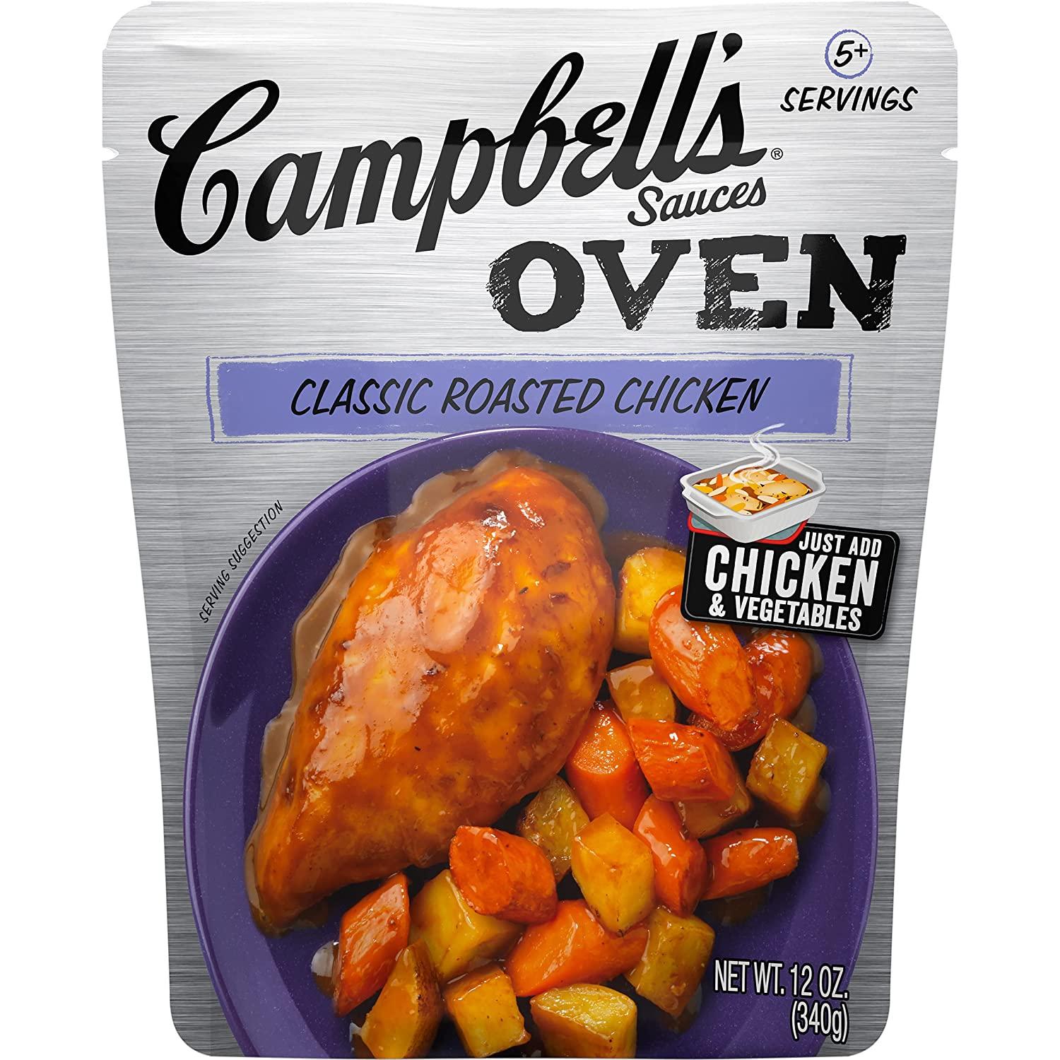 Campbell's® Cooking Sauces Classic Roasted Chicken Sauce, 12 oz