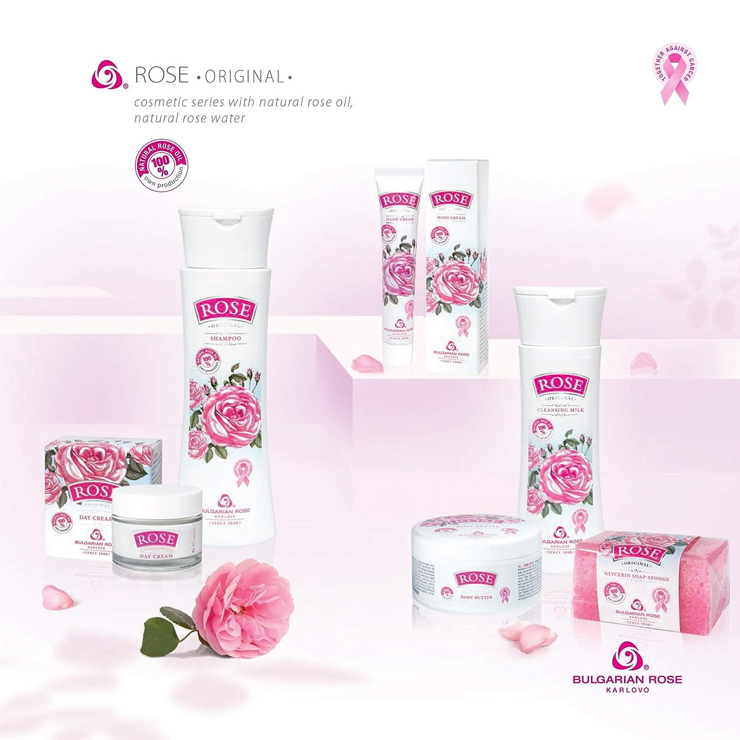 Bulgarian Rose Day Face Cream with Natural Rose Oil for moisturizing and  rejuvenating the skin