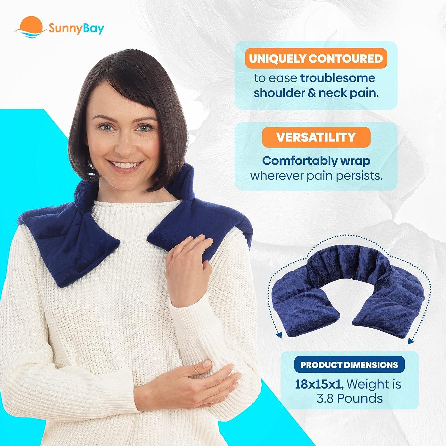 SunnyBay Microwave Heating Pad for Neck & Shoulders, Heating Pad