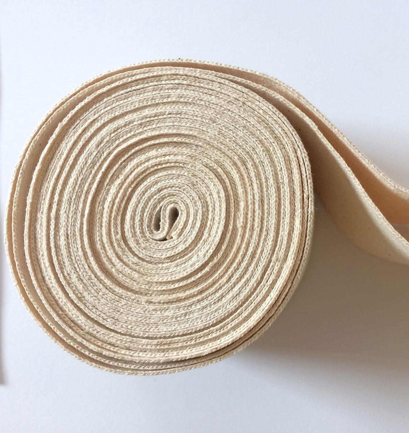 Natural 1 Inch Heavy Cotton Twill Tape