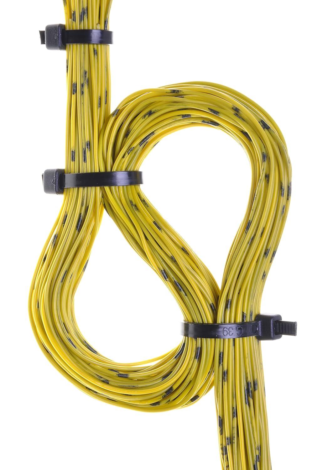 8 Gold Metallic Cable Ties