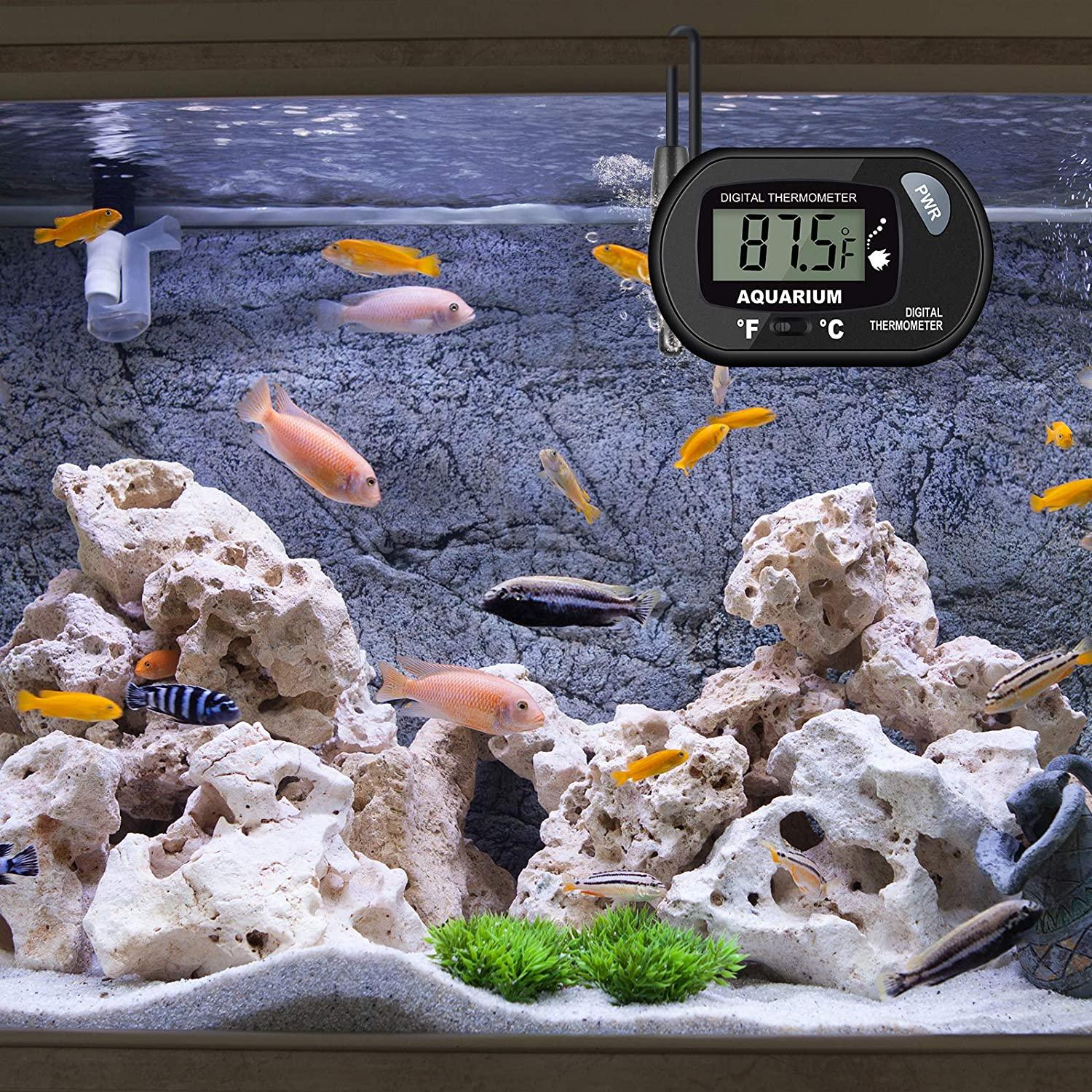 Celsius Degree ℃ Submersible Thermometer Aquarium Fish Tank