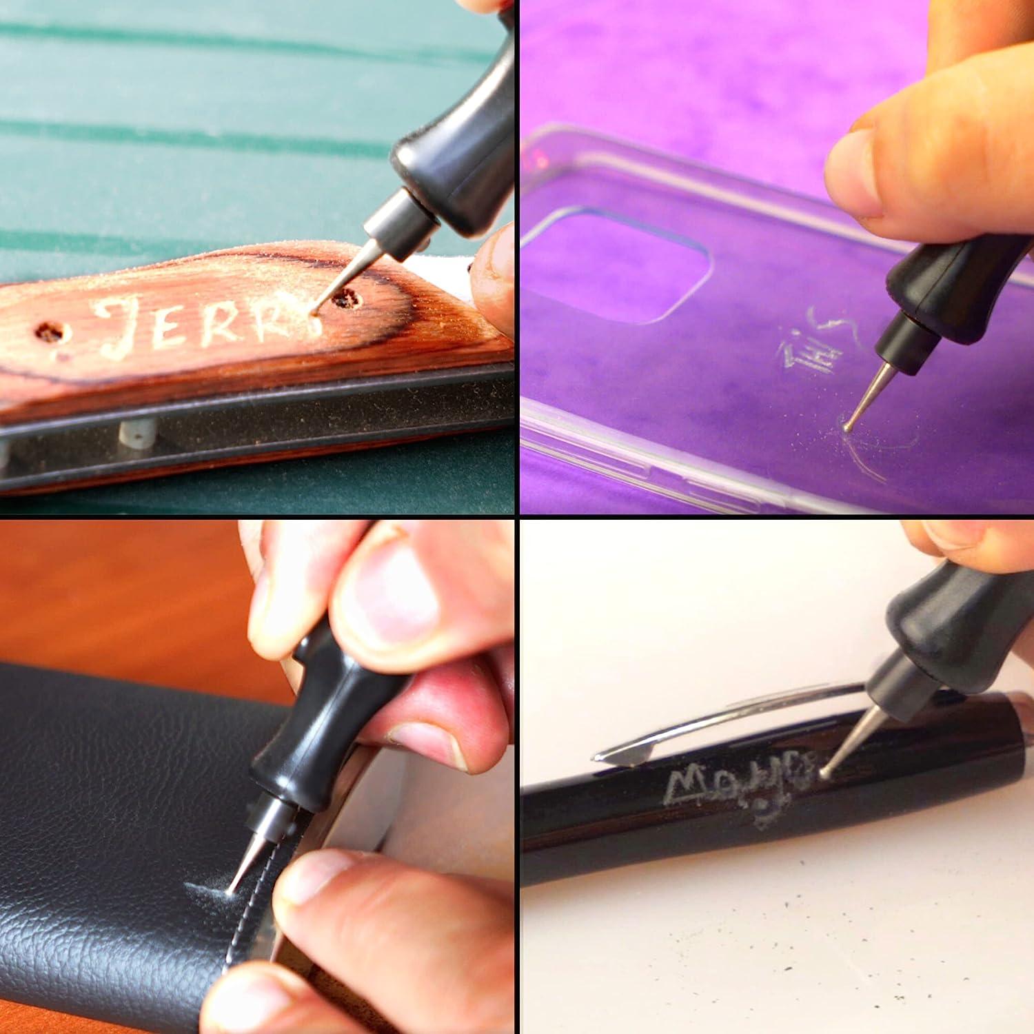 Micro Electric Engraver Pen Tool Mini DIY Engraving Machine Kit Rotary Tool  for Metal Glass Wood Jewelry Engraving Lettering Pen - AliExpress