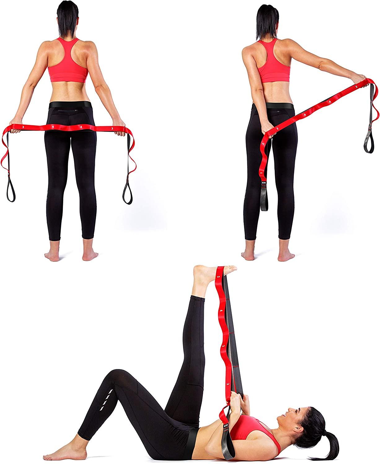Leg Stretching Strap Belt – Motion Matrix Studio