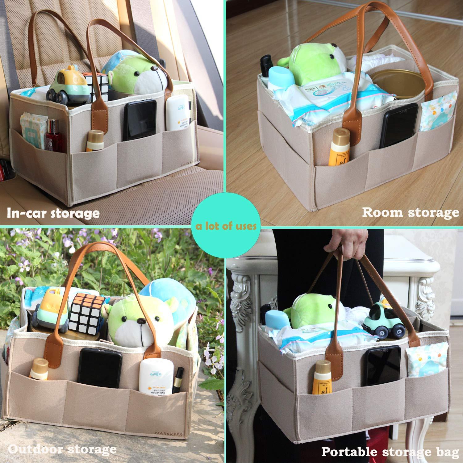 Baby Diaper Caddy Organizer Bags Portable Holder Bags For Baby's