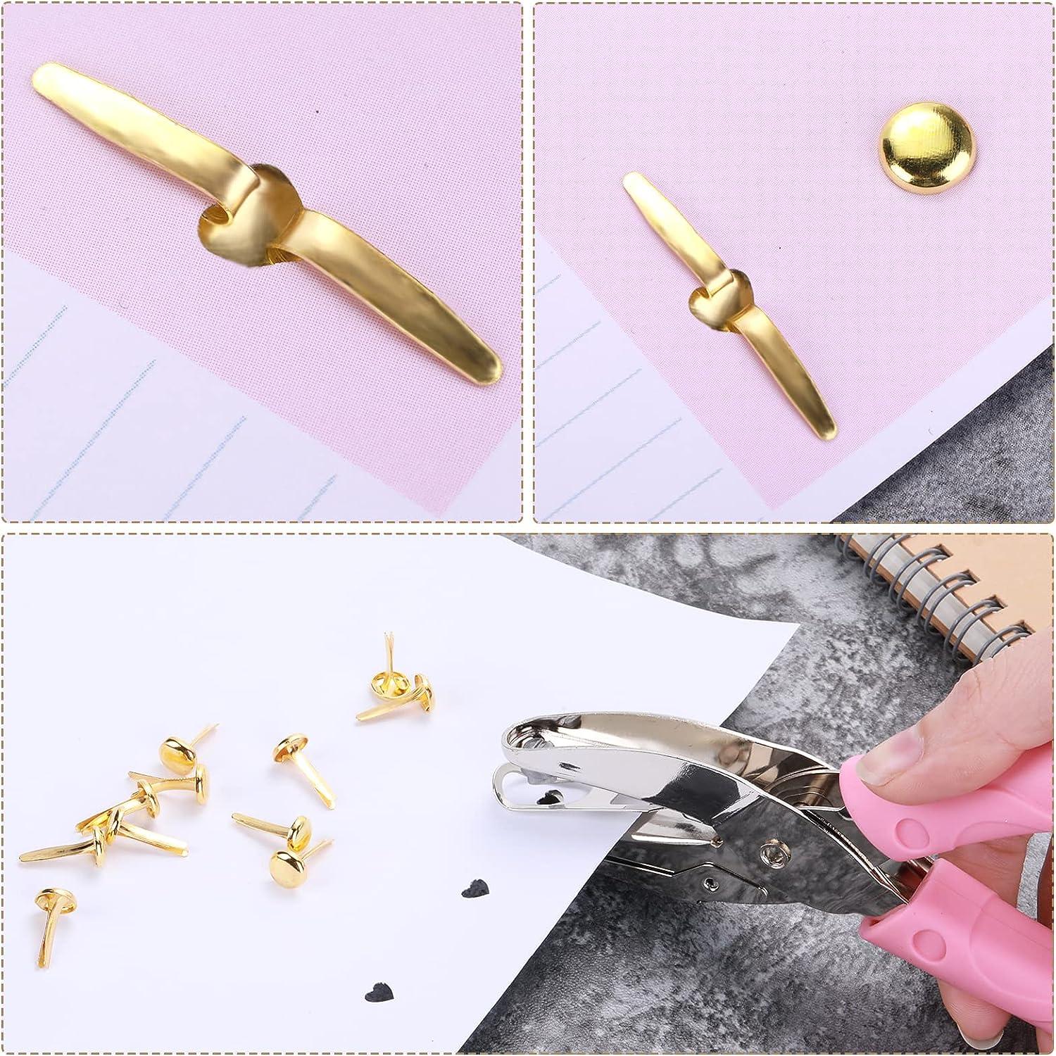 Promotion Metal Paper Fasteners with Different Size Avilable - China Golden  Color Paper Fasteners and Paper Fastener Clip