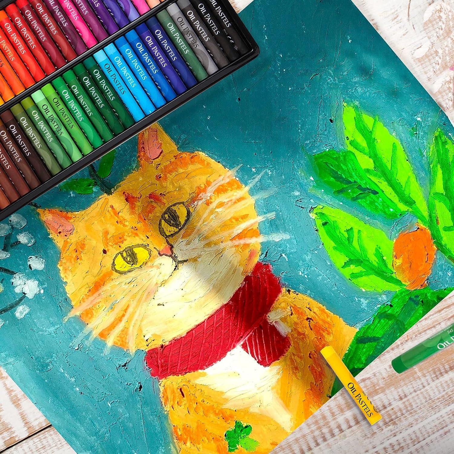 YQSWXZQP Oil Pastels-Crayons-Oil Sticks-Oil Pastels for Kids-Oil Paint sticks-Vibrant Oil Pastels Set for Artists-Perfect for Drawing Painting and