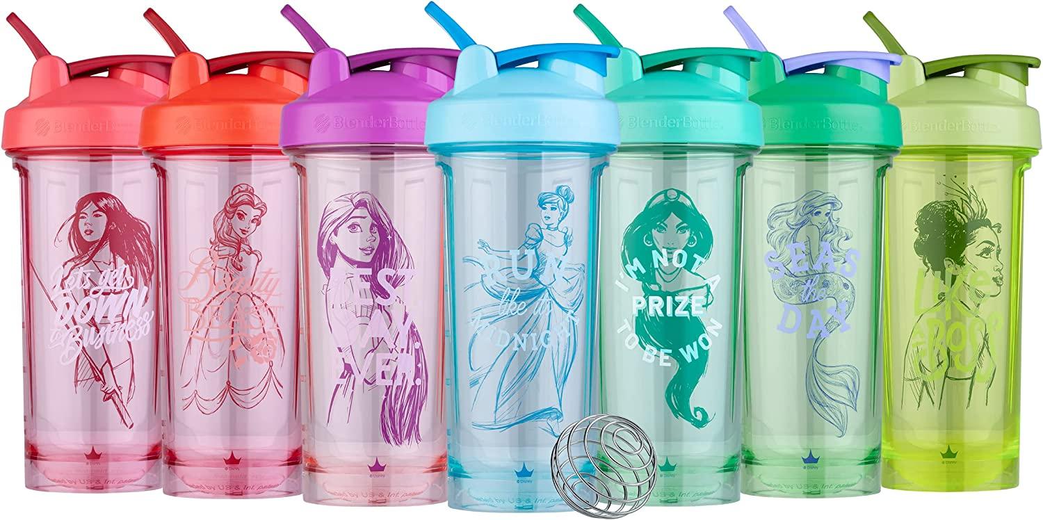 Disney Princess Pro28 Series Shaker Bottle with Wire Whisk BlenderBall  Clear - Ariel Seas The Day (28 Fl. Oz. Capacity) by BlenderBottle at the  Vitamin Shoppe