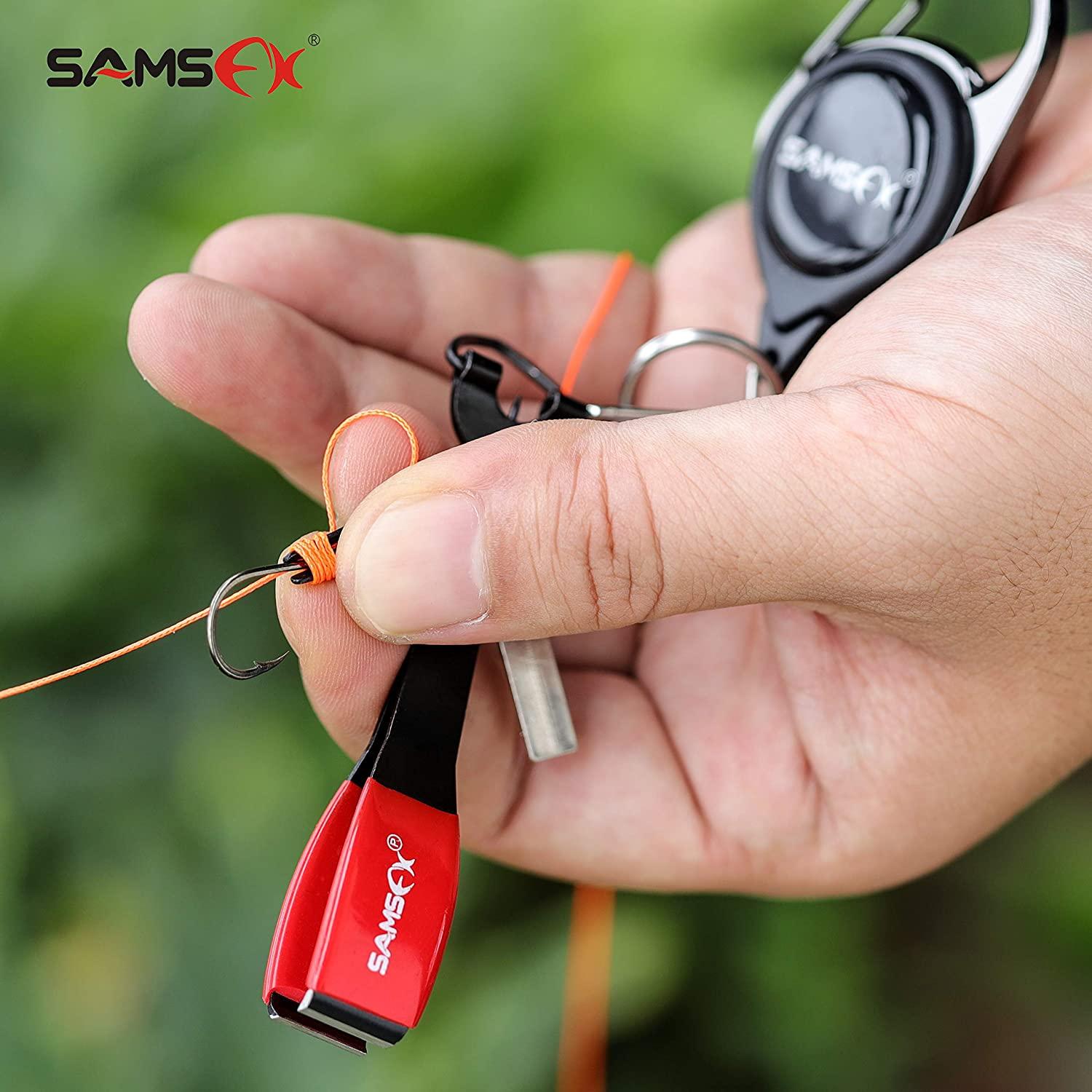 SAMSFX Fly Fishing Knot Tying Tools Quick Knot Tool for Fishing