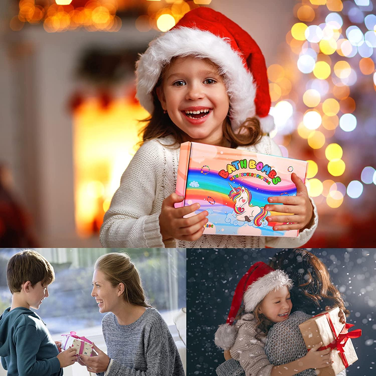 Indian girl opening gifts hi-res stock photography and images - Alamy