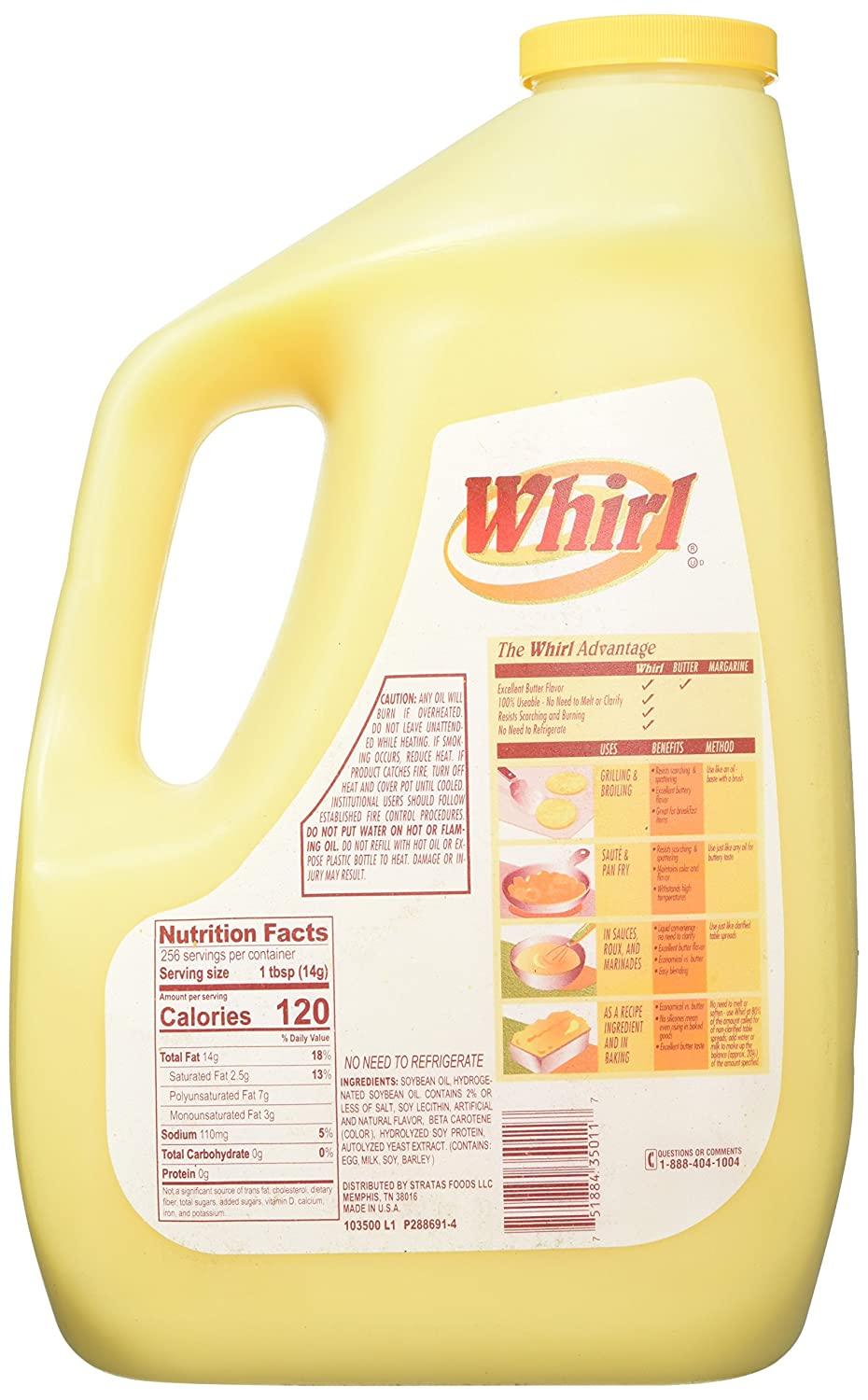 Whirl Liquid Butter Alternative 1 gal (2 Pack)