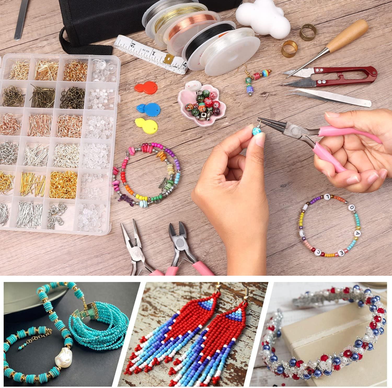 Beginners DIY Full Kit Jewelry Making Wire Wrapping Adult Craft