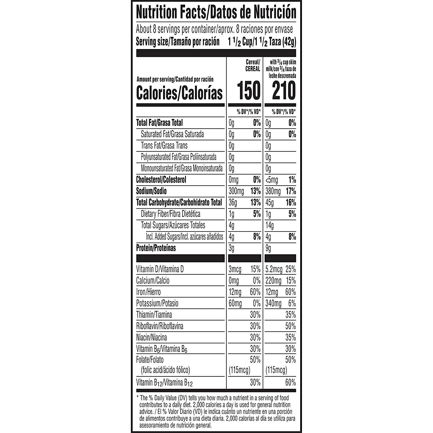 35 oz. Bag Corn Flakes Cereal - 4/Case