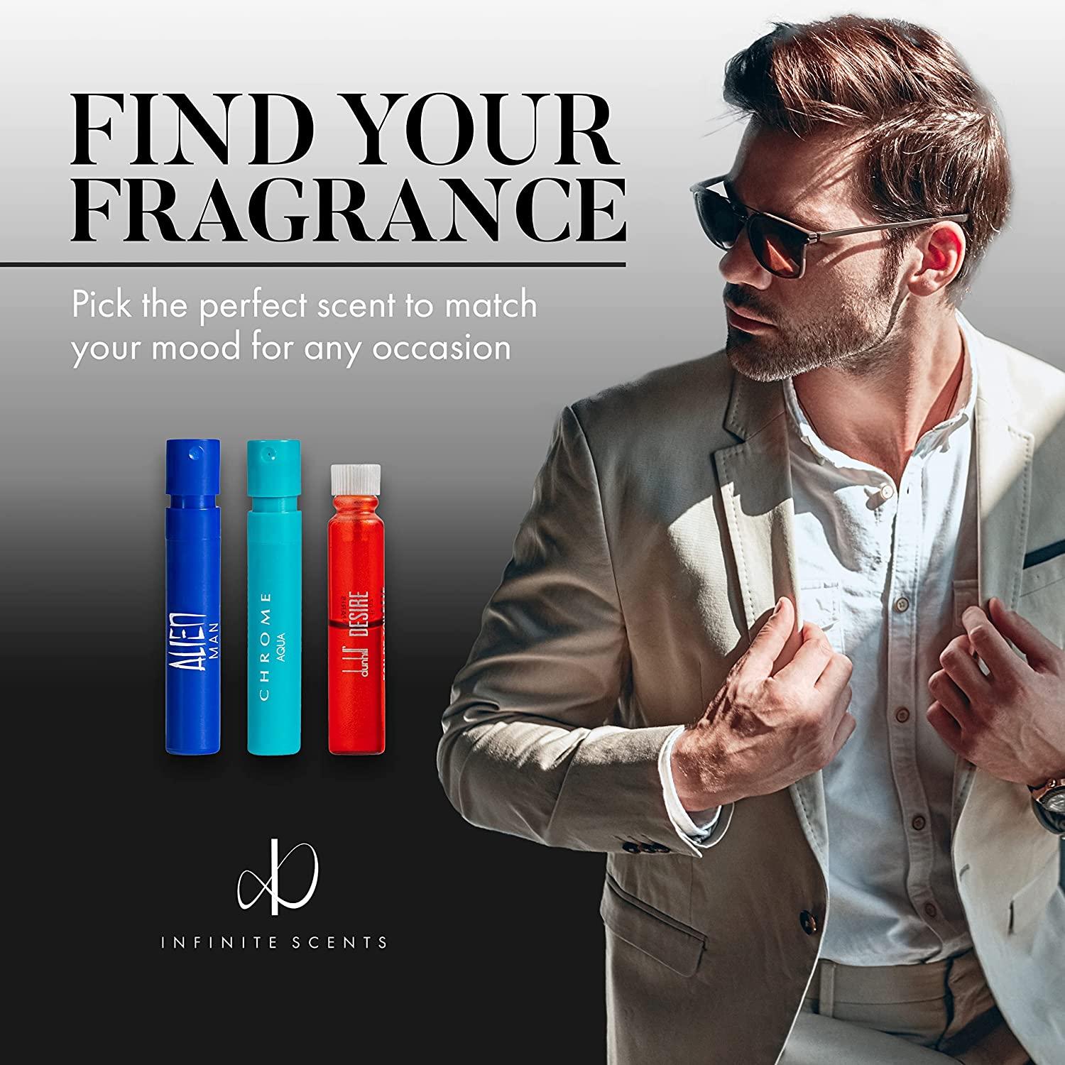 Infinite Scents Perfume Sampler Set for Women: 12 High-End Designer  Perfumes Expert Scent Guide Deluxe Velvet Gift Pouch for Girlfriend, Wife