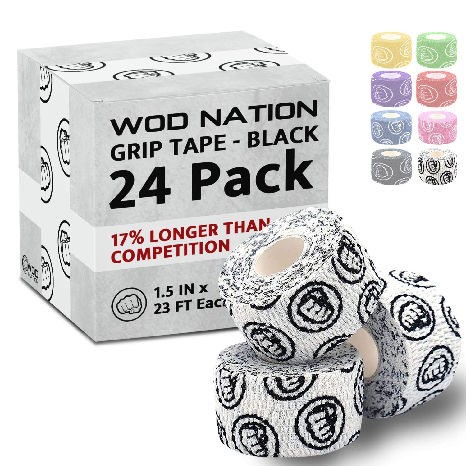 WOD Nation Weightlifting Hook Grip Tape - Bulk Packs - 23 Feet Per