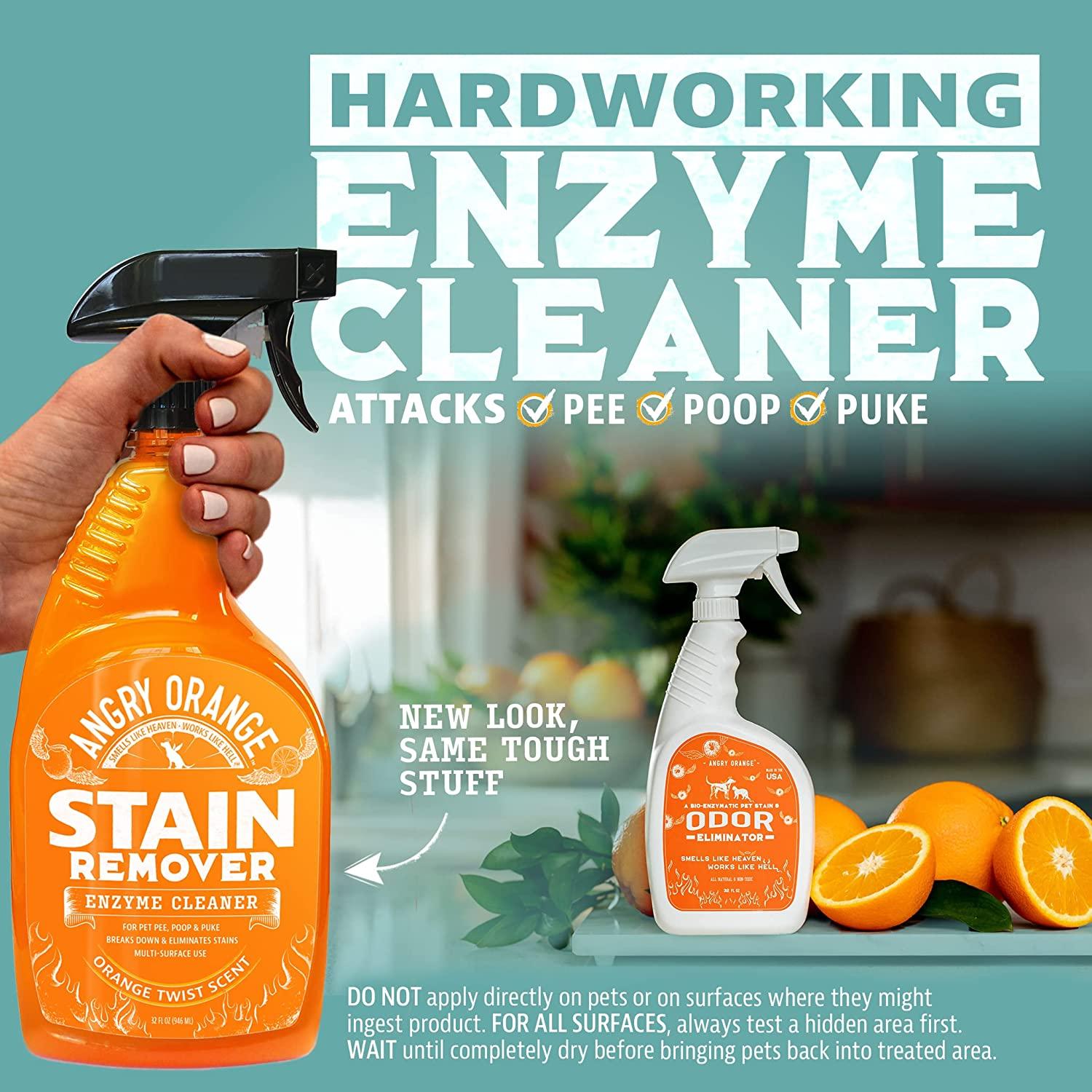 Orange Cleaning Booster, Citrus Carpet Cleaner