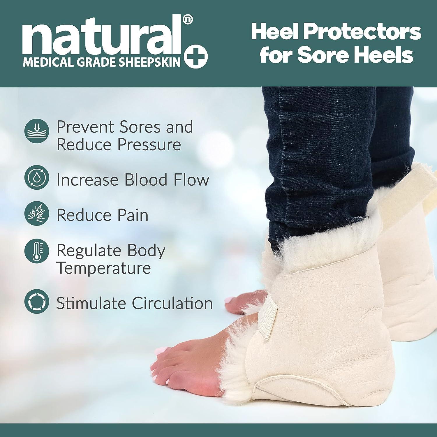 Foot Support Pillow Heel Protectors Foot Cushion for Pressure Sores Ulcer  Ankle | eBay