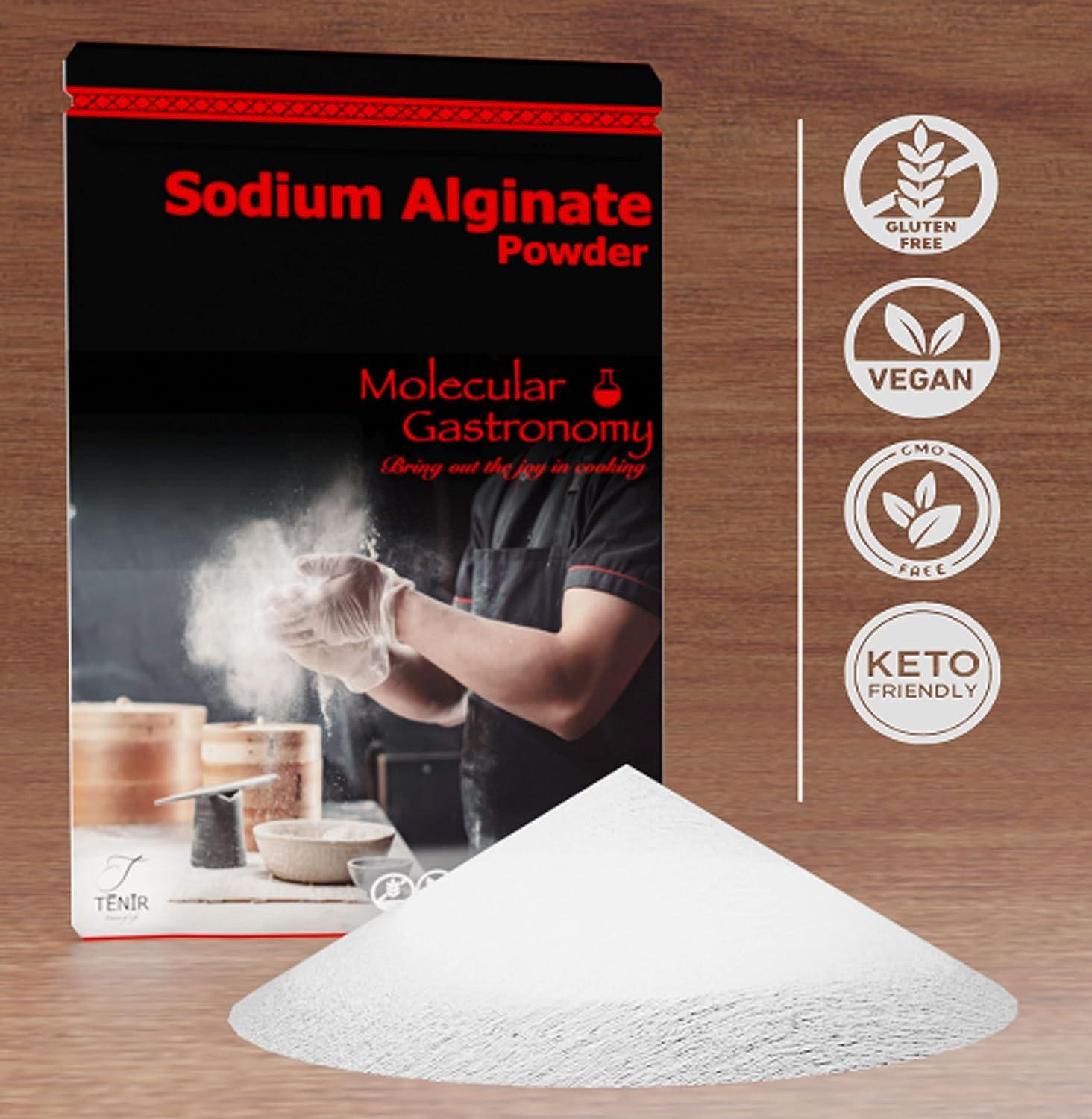 500g Sodium Alginate E401- Food Grade Molecular Gastronomy