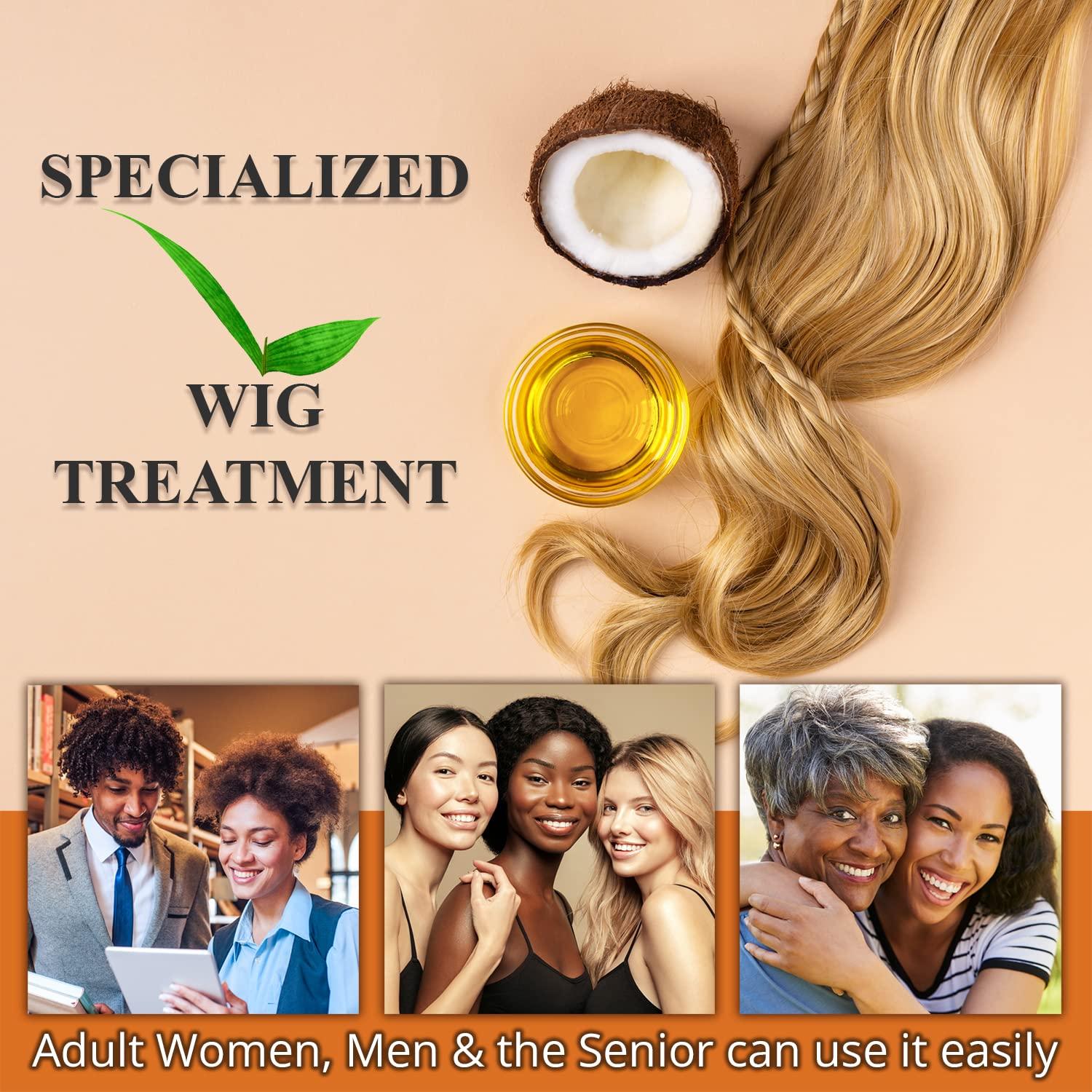 Awesome Human Hair Wig Shampoo, pH5, Wig Care Solution, Adds