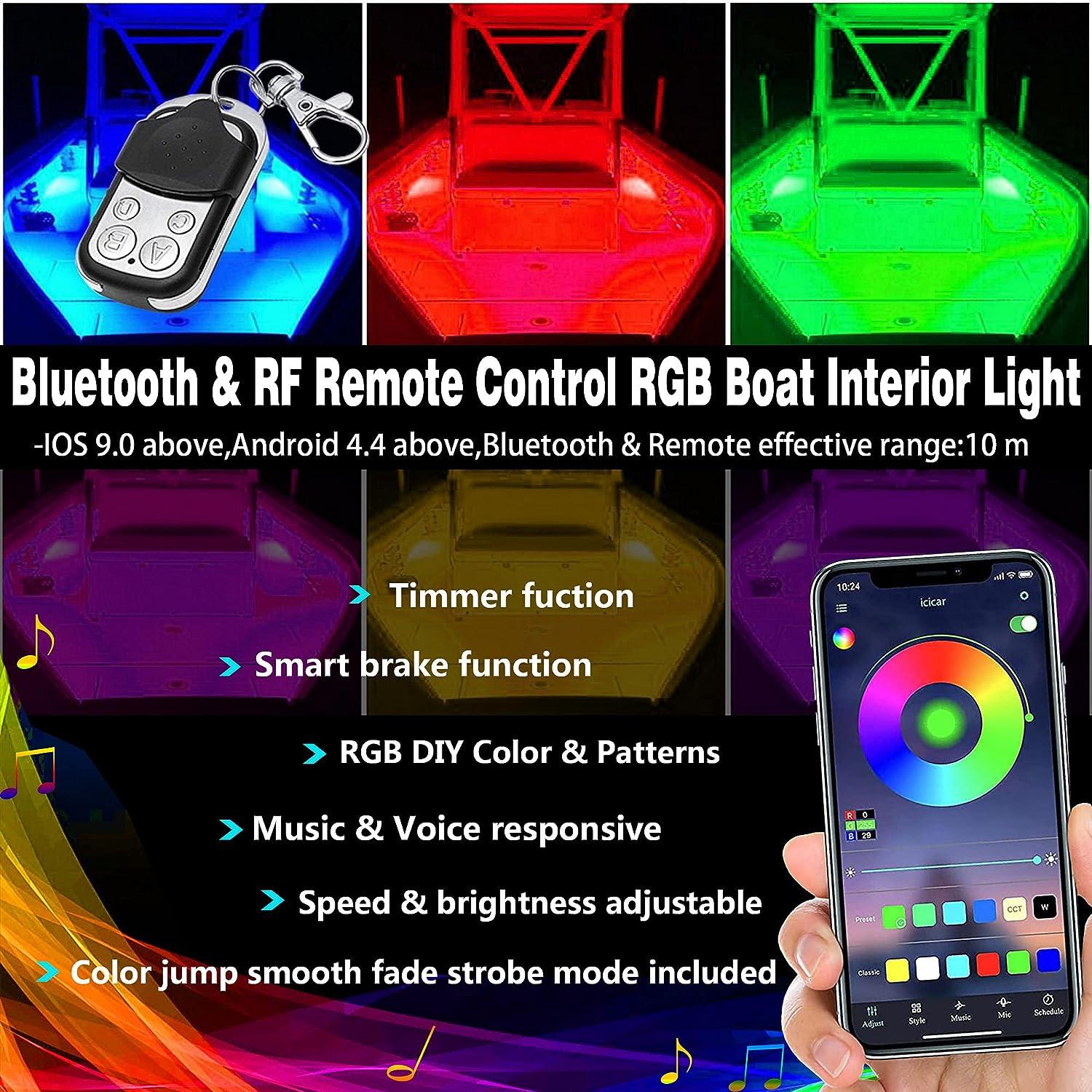 Bluetooth RGB LED Controller - Smartphone - RF Remote
