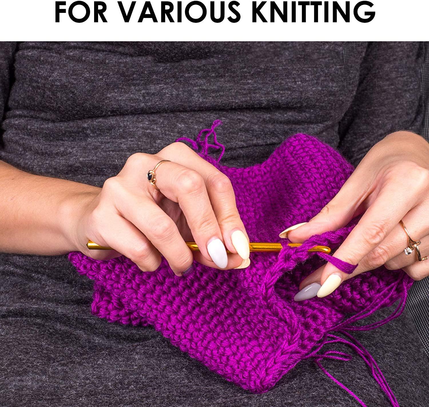 Crochet Hooks Complete Set Knitting Stick For Arthritic Hands Size
