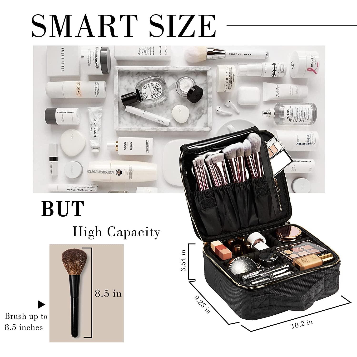 Large Makeup Organizer for Travel - Postcard Narrative