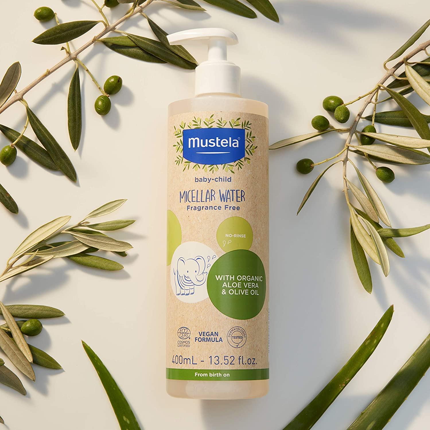 Mustela Liniment - No-Rinse Baby Cleanser for Diaper Change - with Extra  Virgin Olive Oil - Fragrance-Free - 13.52 fl. Oz