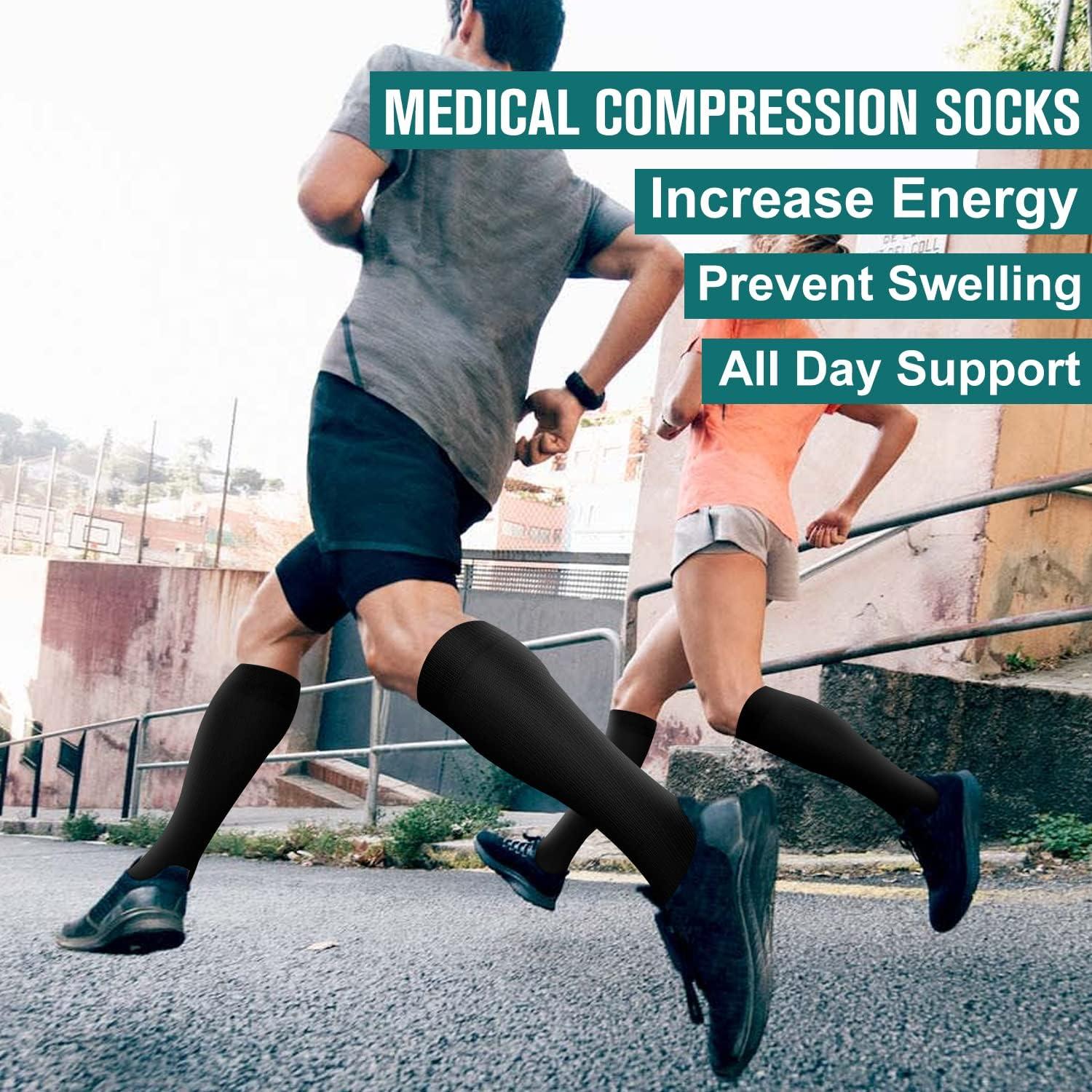 Compression Socks,(3 Pairs) Compression Sock Women and Men Best