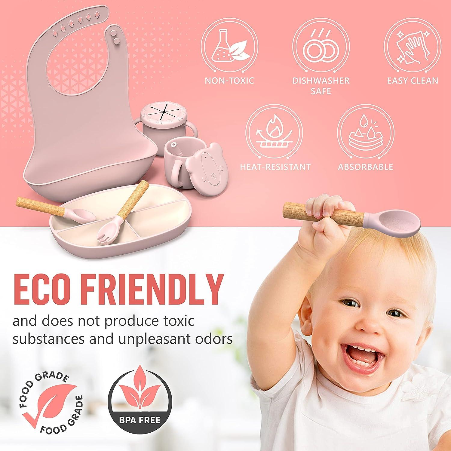Silicone Baby Feeding Set BPA Free – Your Eco Tots