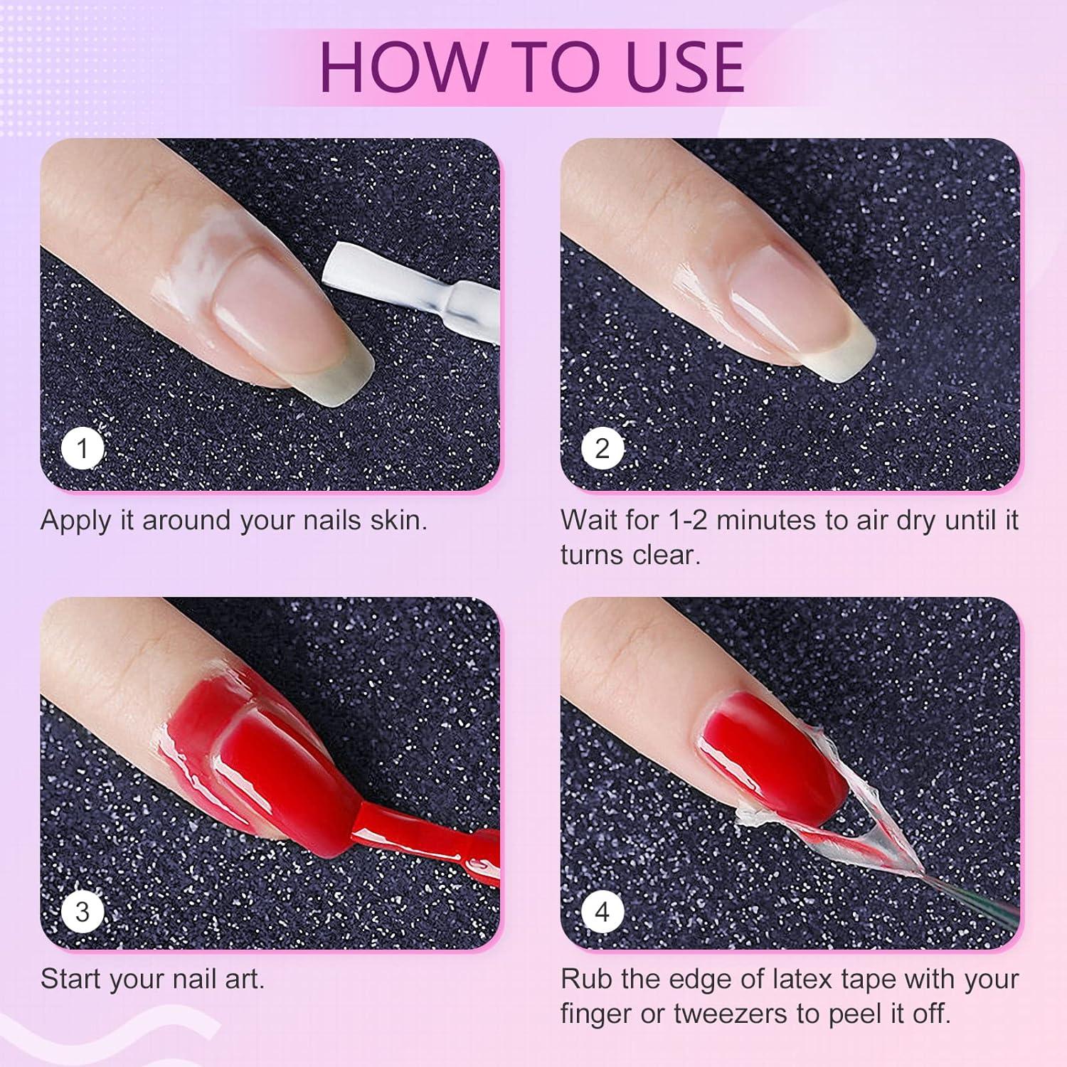 Liquid Latex for Nails - DIY 