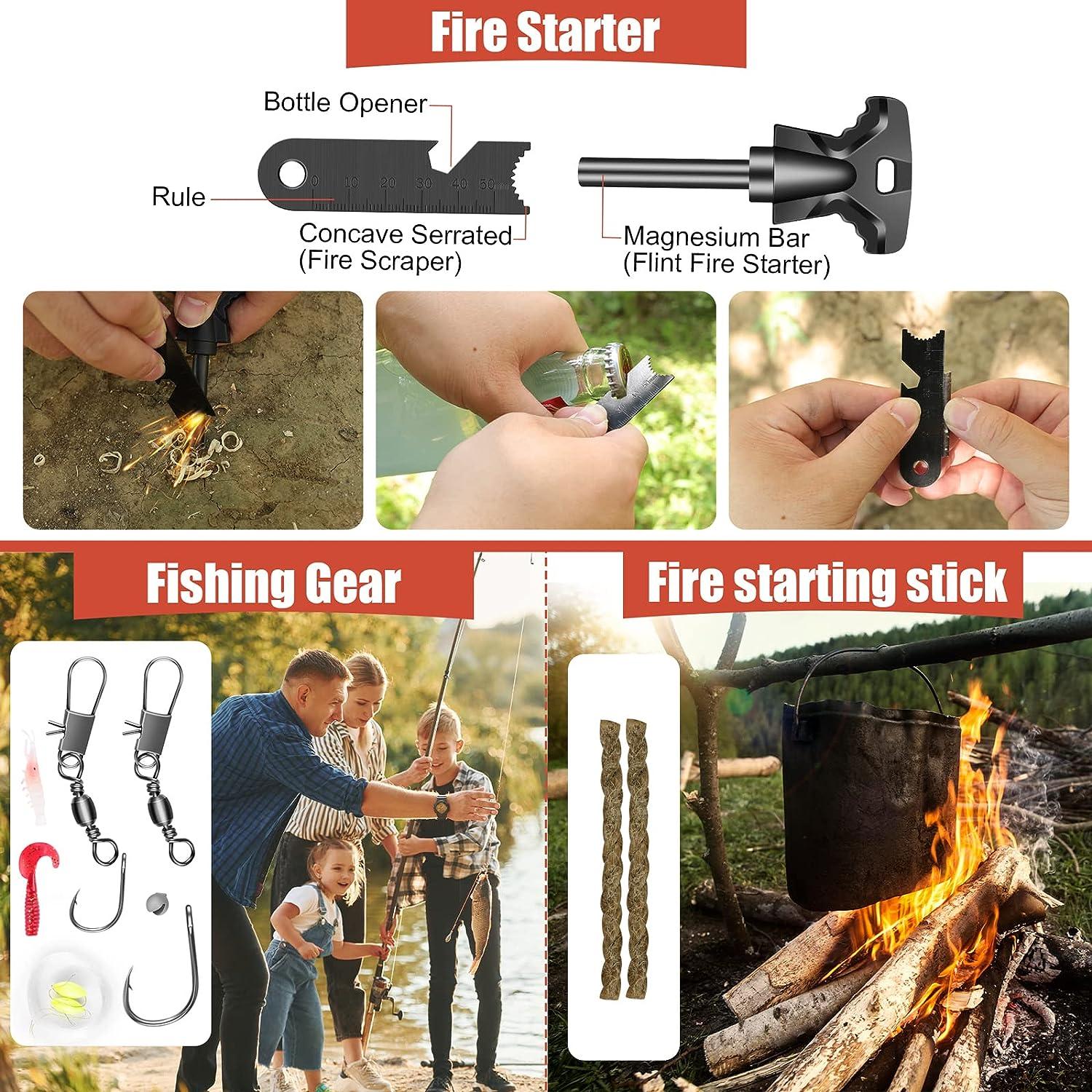 Gifts for Men Dad Husband, Christmas Day, Survival Kits 14 in 1,Survival  Gear and Equipment, Cool Gadget, Birthday Gifts for Him Boy Boyfriend Teen  Son Daughter Kids Women, for Hiking,Outdoor Camping
