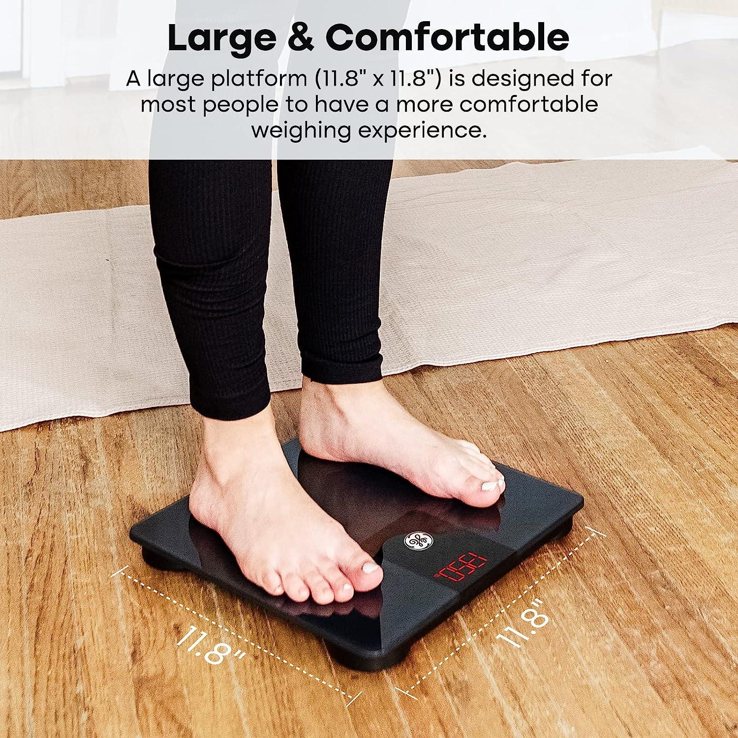 Digital Body Weight Scale, Bathroom Weighing Scale Large LED