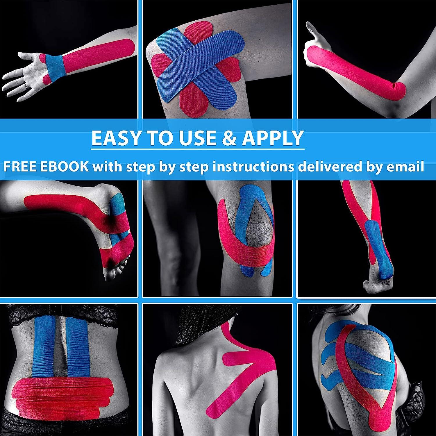 How To KT Tape A Knee – Easy Kinesio Tape Guide