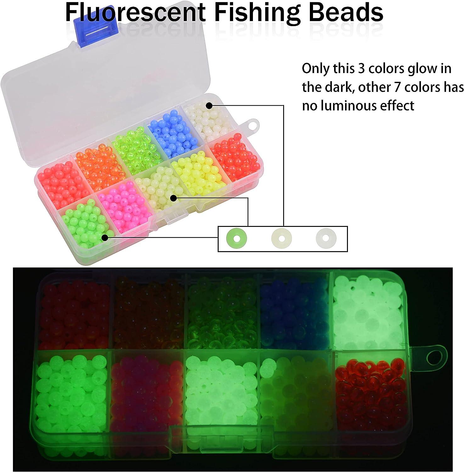 Fishing Bait Glow Gear Space Beans Fluorescent Luminous Bead