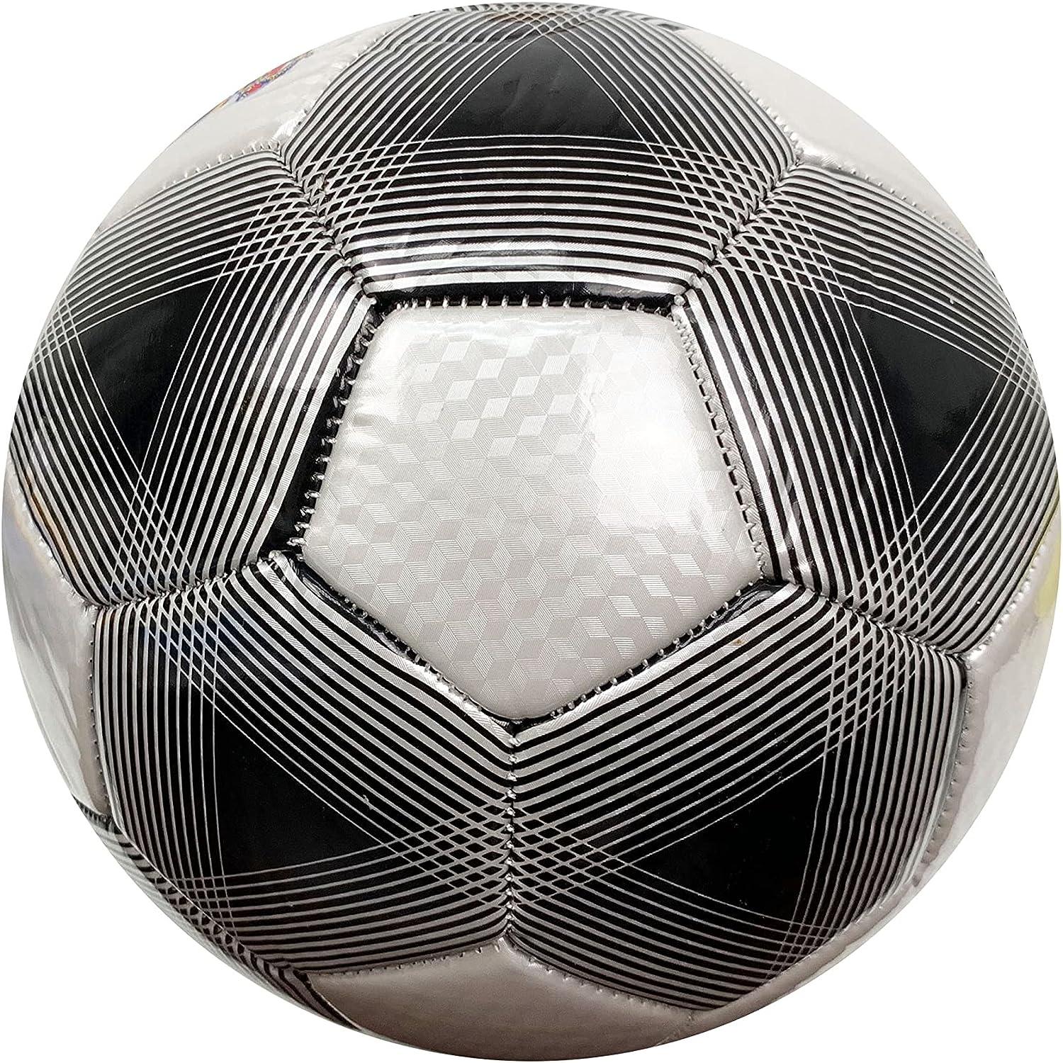 Icon Sports Compatible to Real Madrid Soccer Ball (Size 5), Licensed Real  M. White/Black Ball #5 : : Sporting Goods