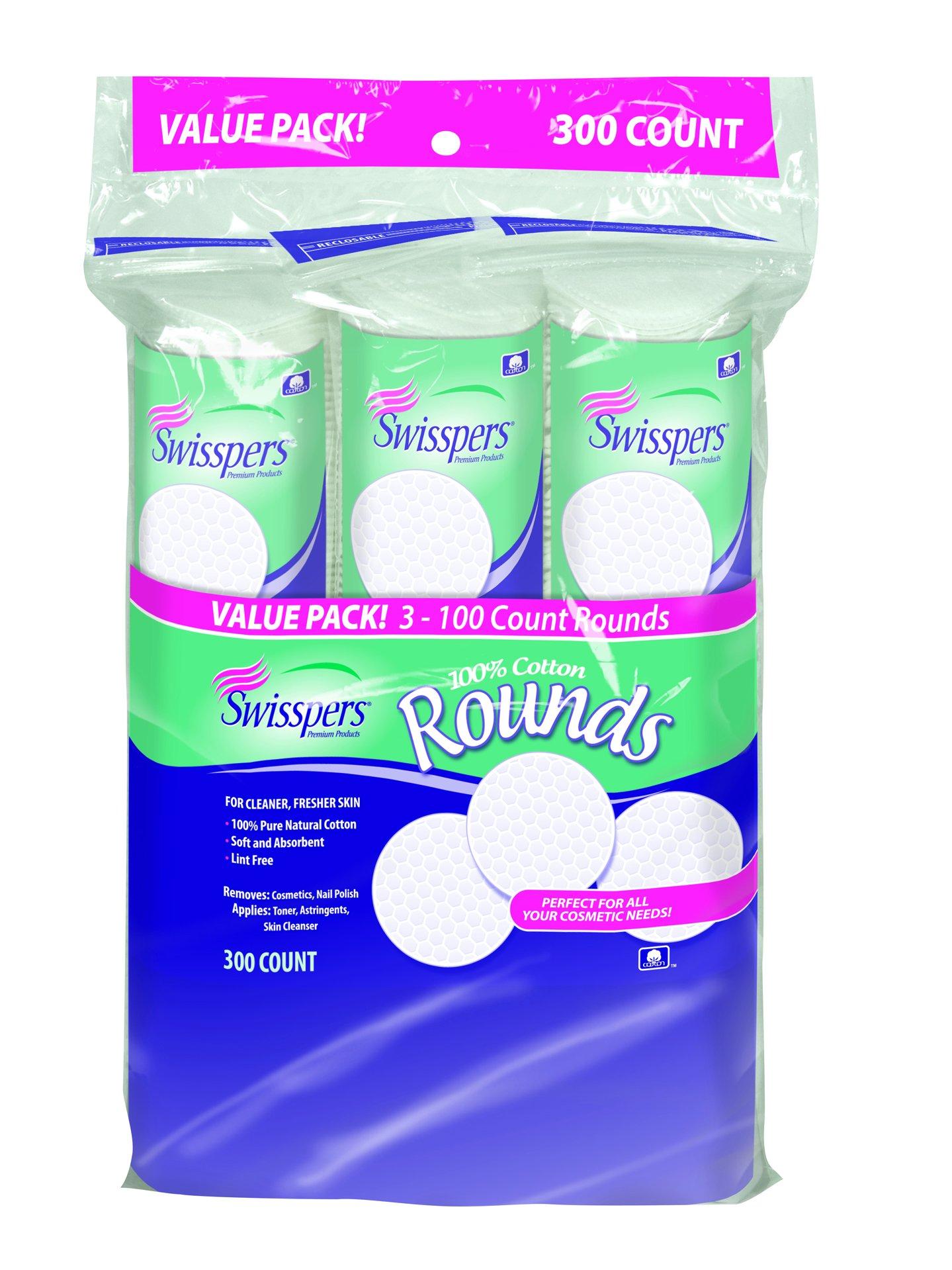 Swisspers 100% Pure Natural Cotton Balls