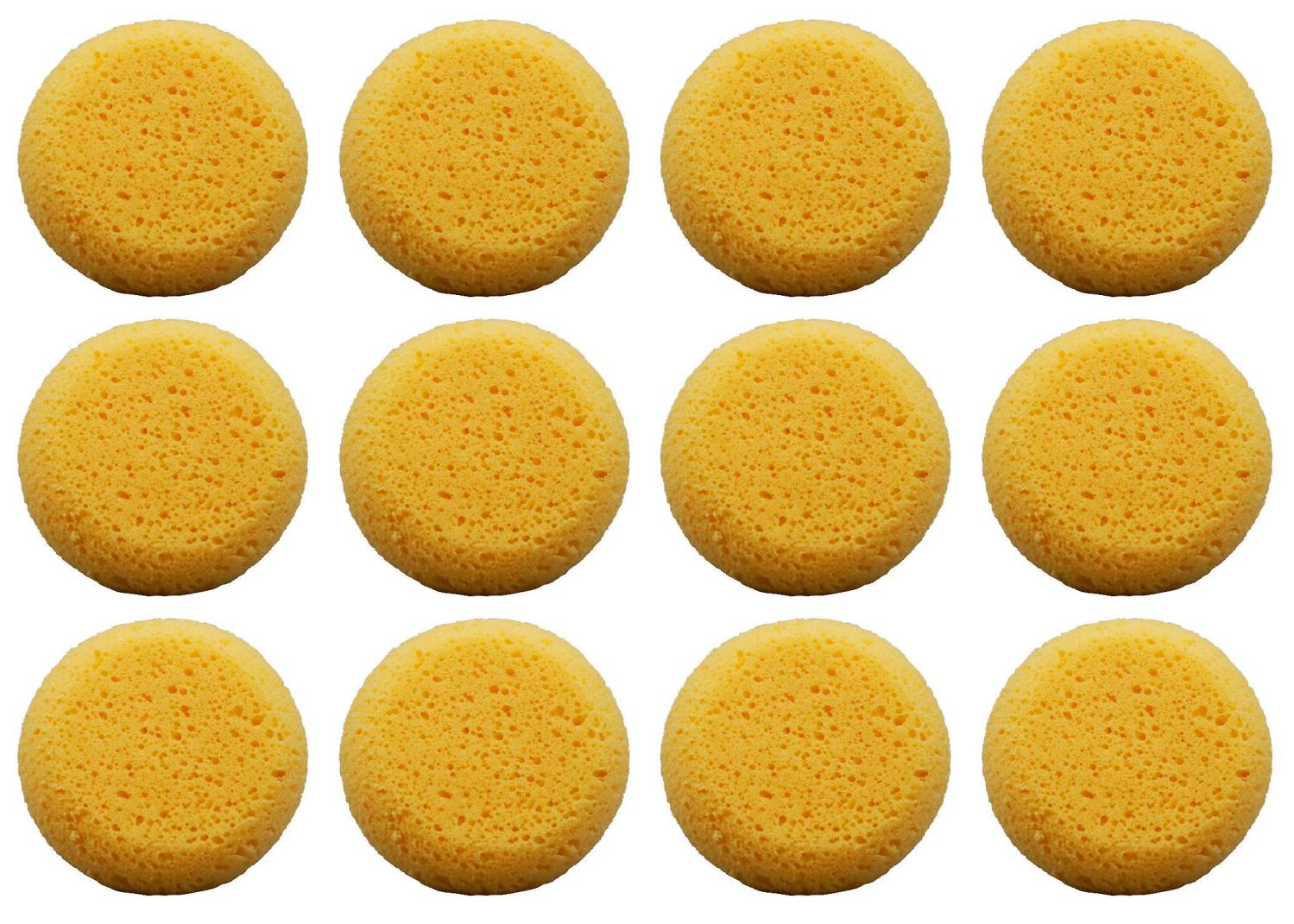 12Pcs Tack Sponges Bulk Round Sponge - Craft Sponge Saddle Soap