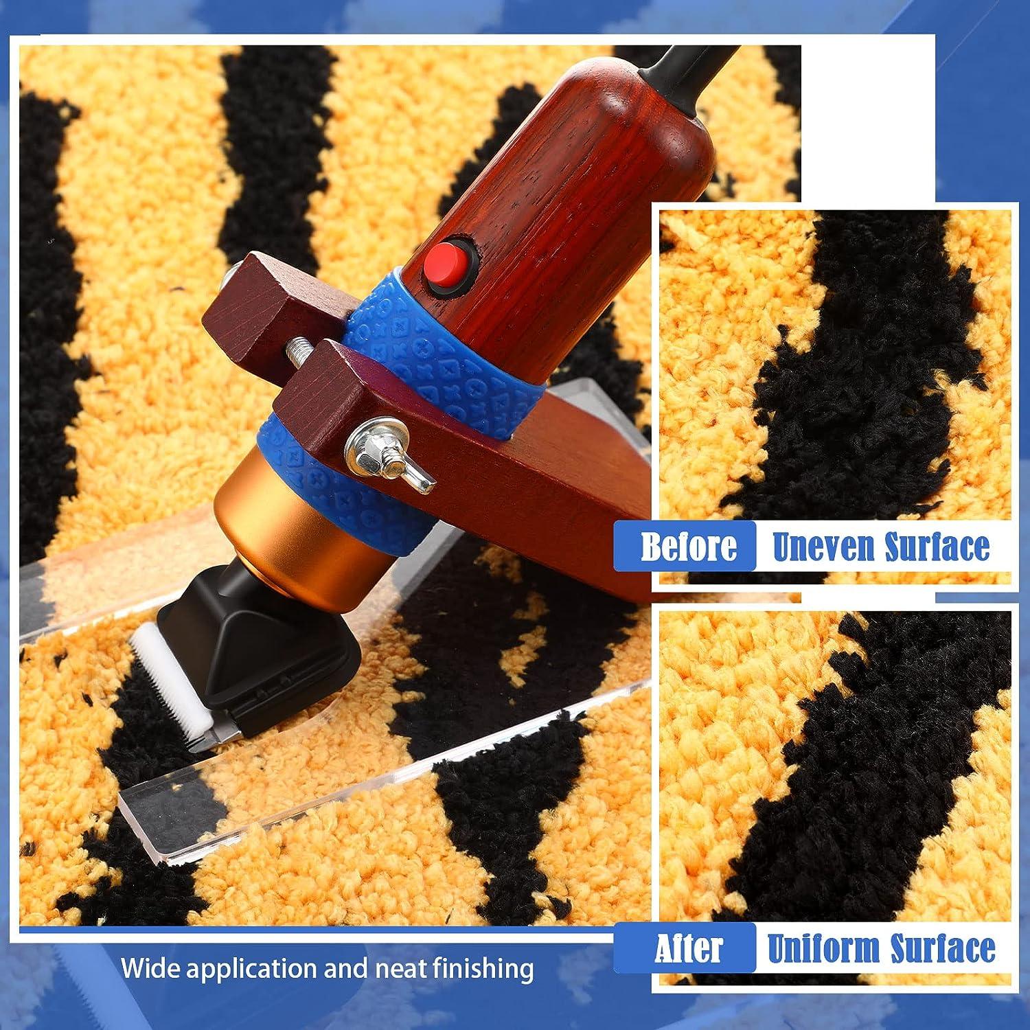 Tufting Carpet Trimmer With Shearing Guide Rug Carver Tufting Gun