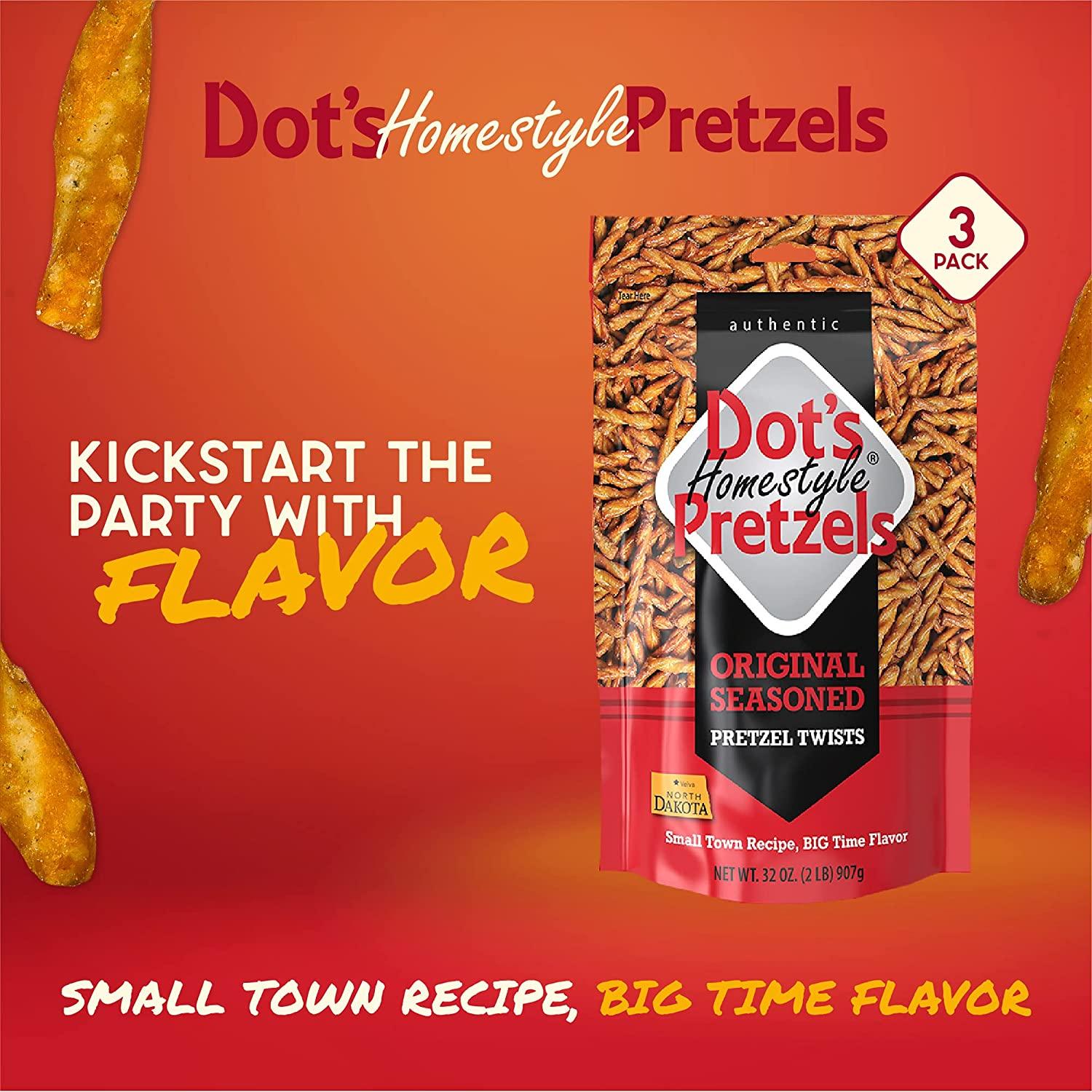 Dot's Homestyle Pretzels Original Seasoned Pretzel Twists, 16 oz 